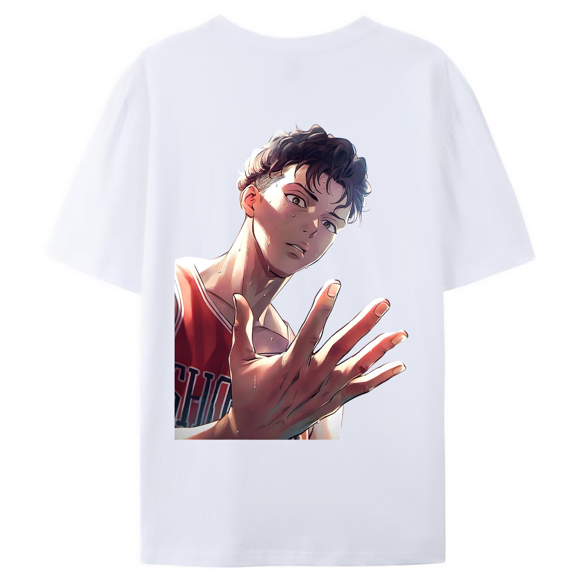 （画像用） SLAM DUNK／スラムダンク レディース半袖Tシャツ(バックプリント)