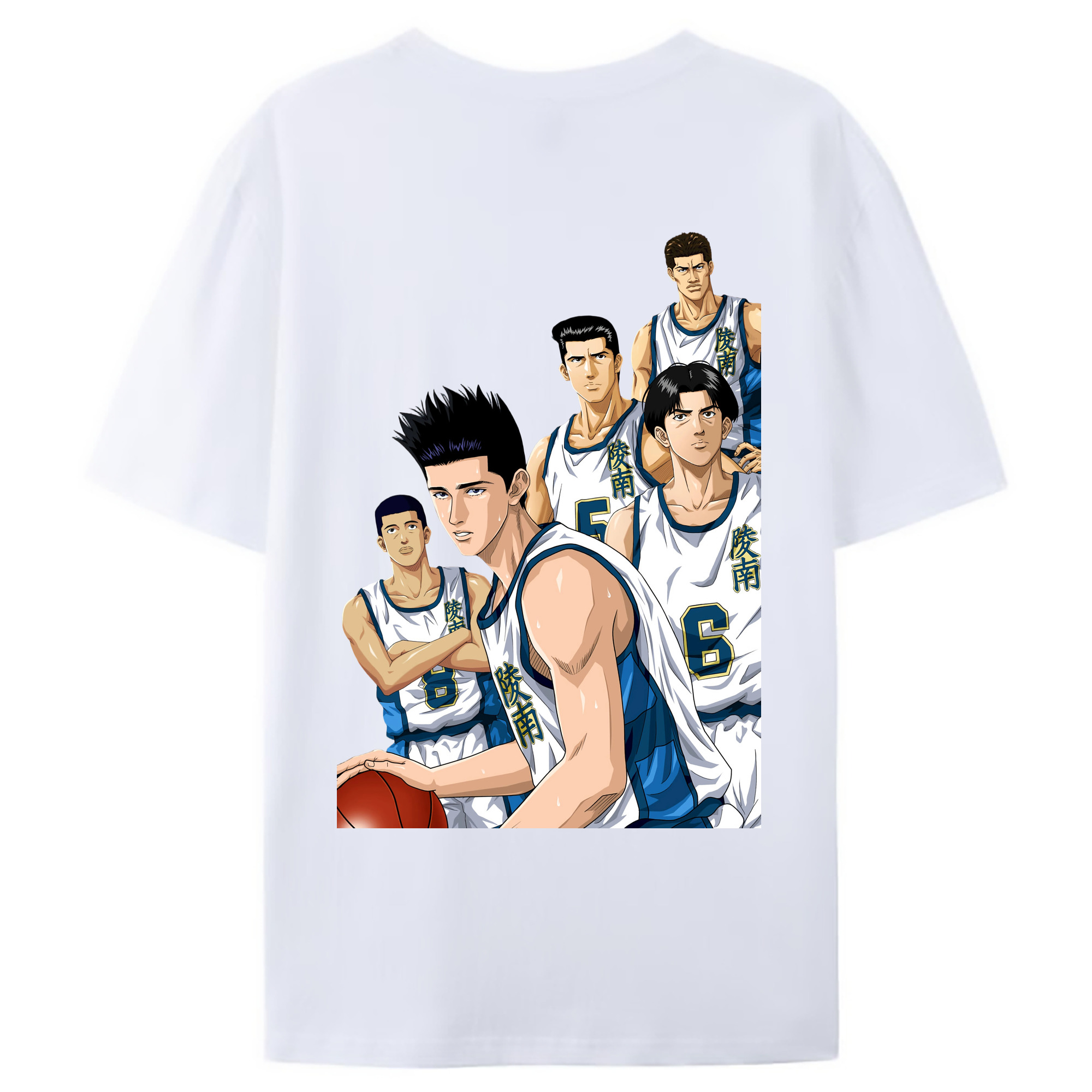 （画像用） SLAM DUNK／スラムダンク レディース半袖Tシャツ(バックプリント)