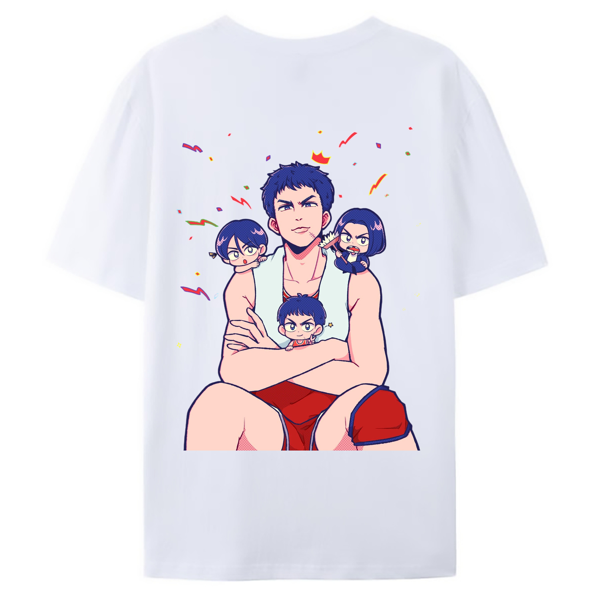 （画像用） SLAM DUNK／スラムダンク レディース半袖Tシャツ(バックプリント)