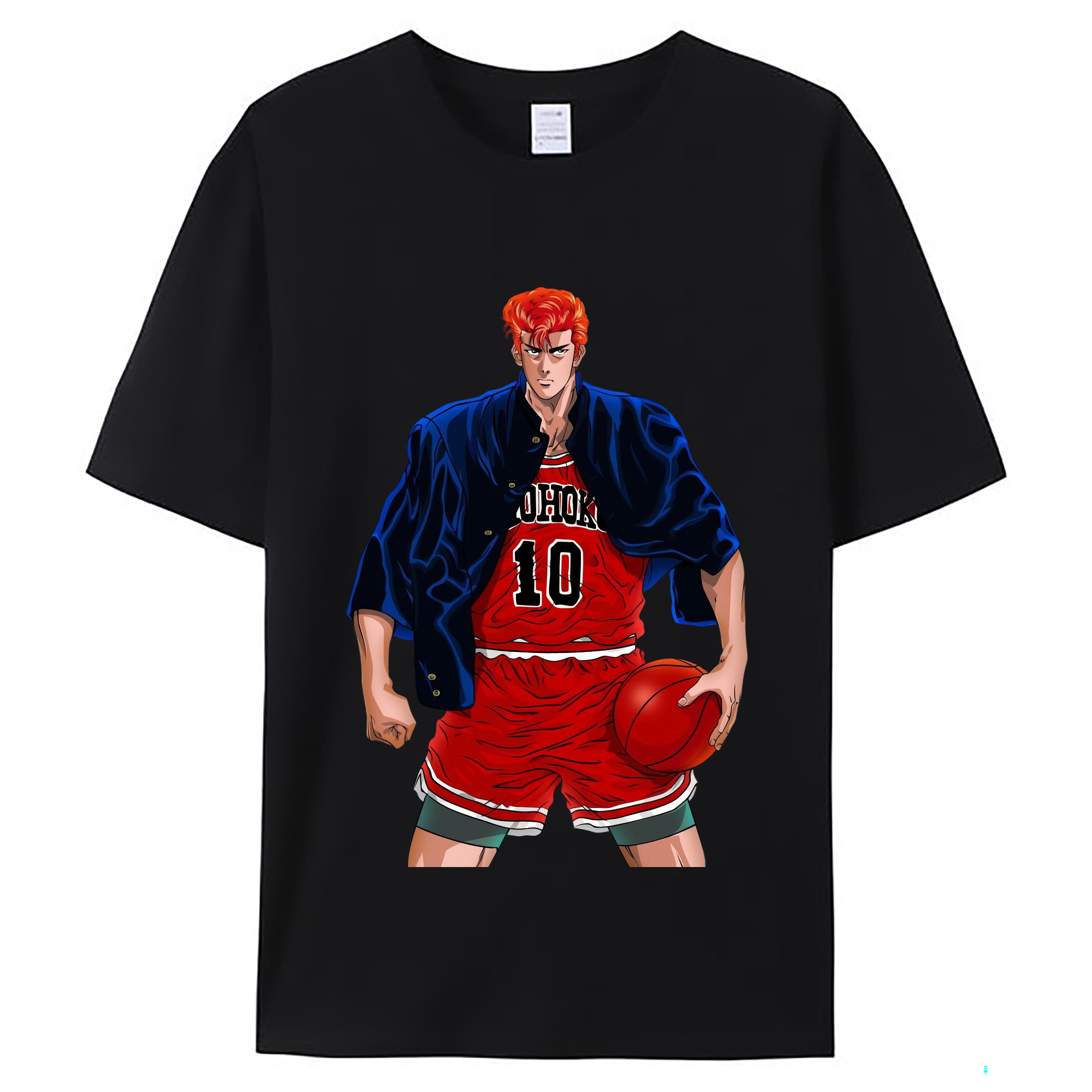 （画像用） SLAM DUNK／スラムダンク レディースカジュアルプリントTシャツ（綿100％）