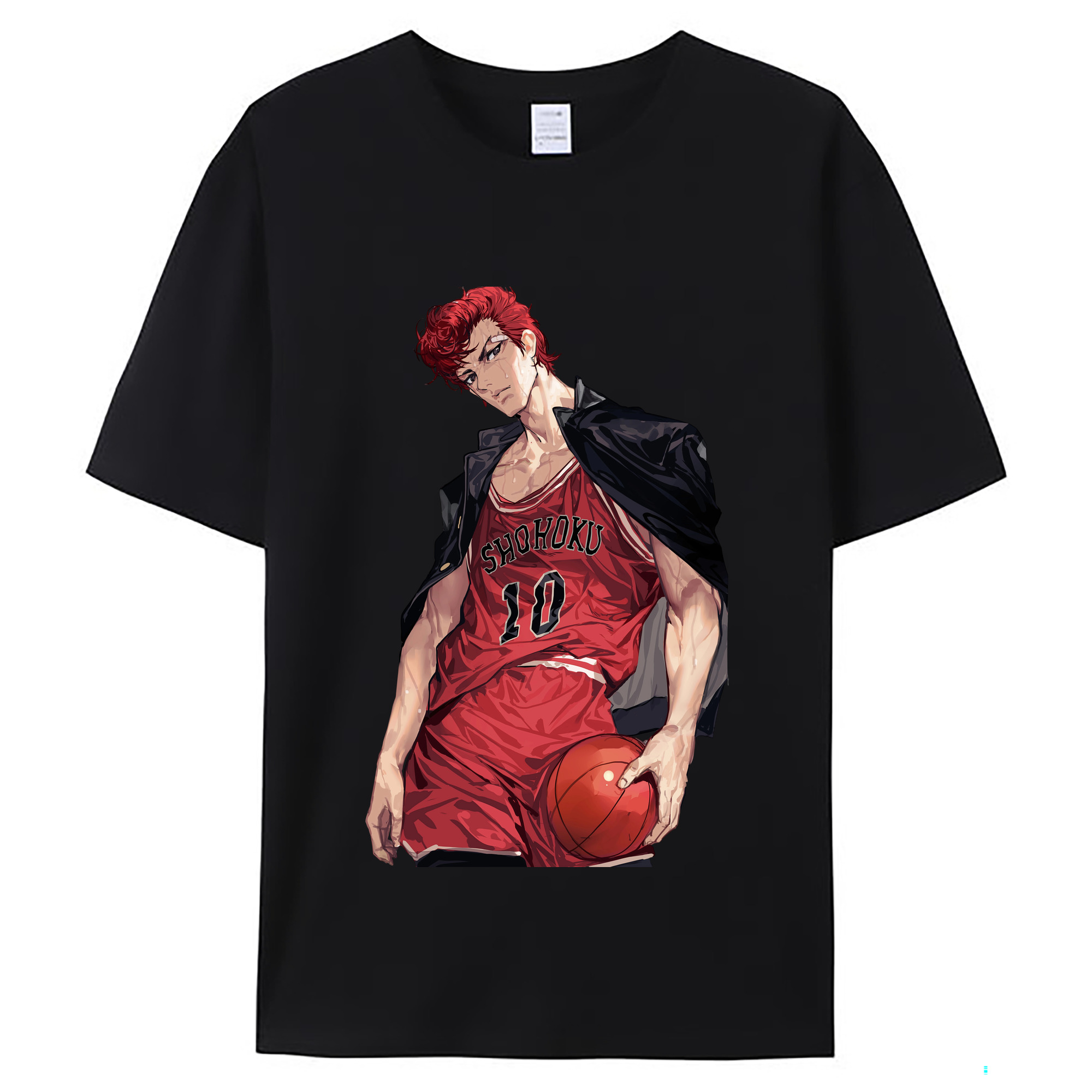 （画像用） SLAM DUNK／スラムダンク レディースカジュアルプリントTシャツ（綿100％）