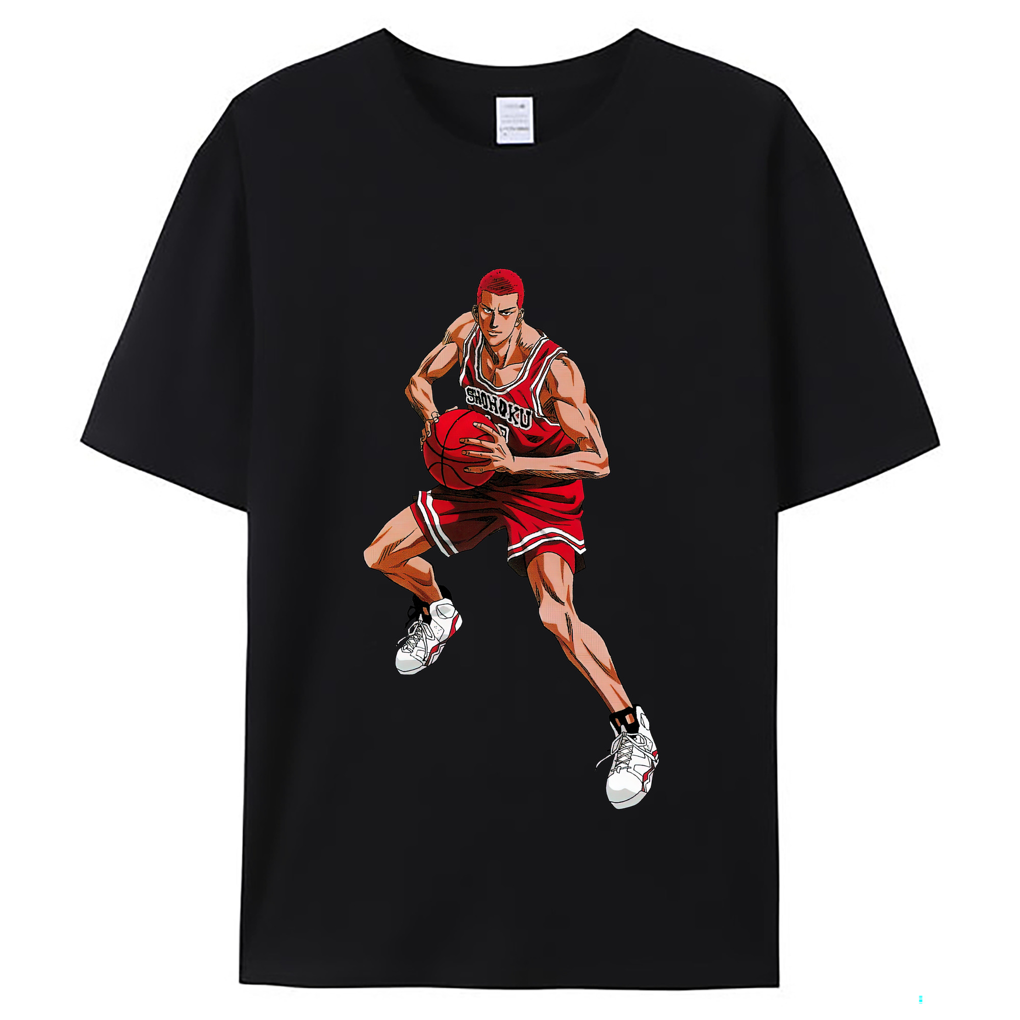 （画像用） SLAM DUNK／スラムダンク レディースカジュアルプリントTシャツ（綿100％）