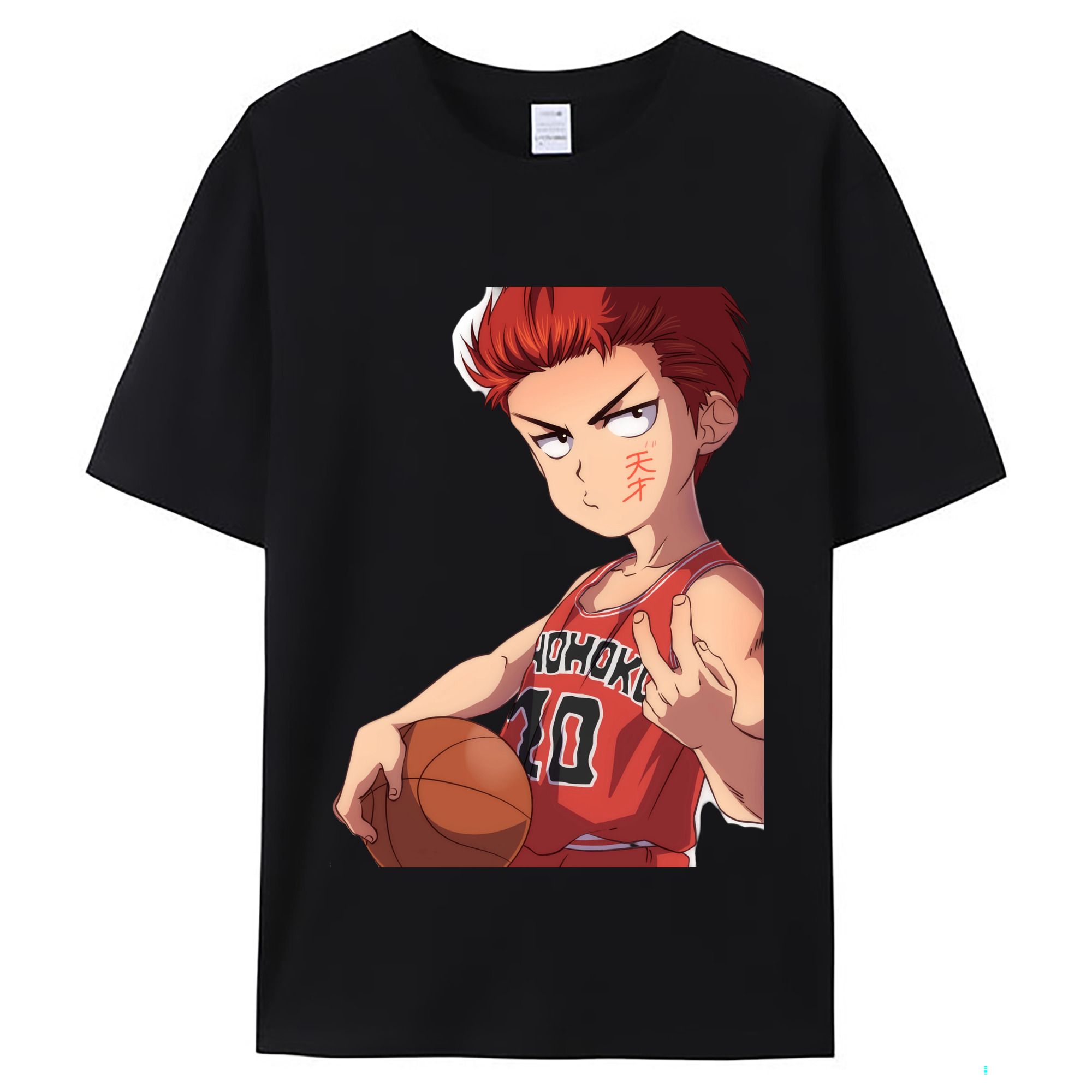 （画像用） SLAM DUNK／スラムダンク レディースカジュアルプリントTシャツ（綿100％）