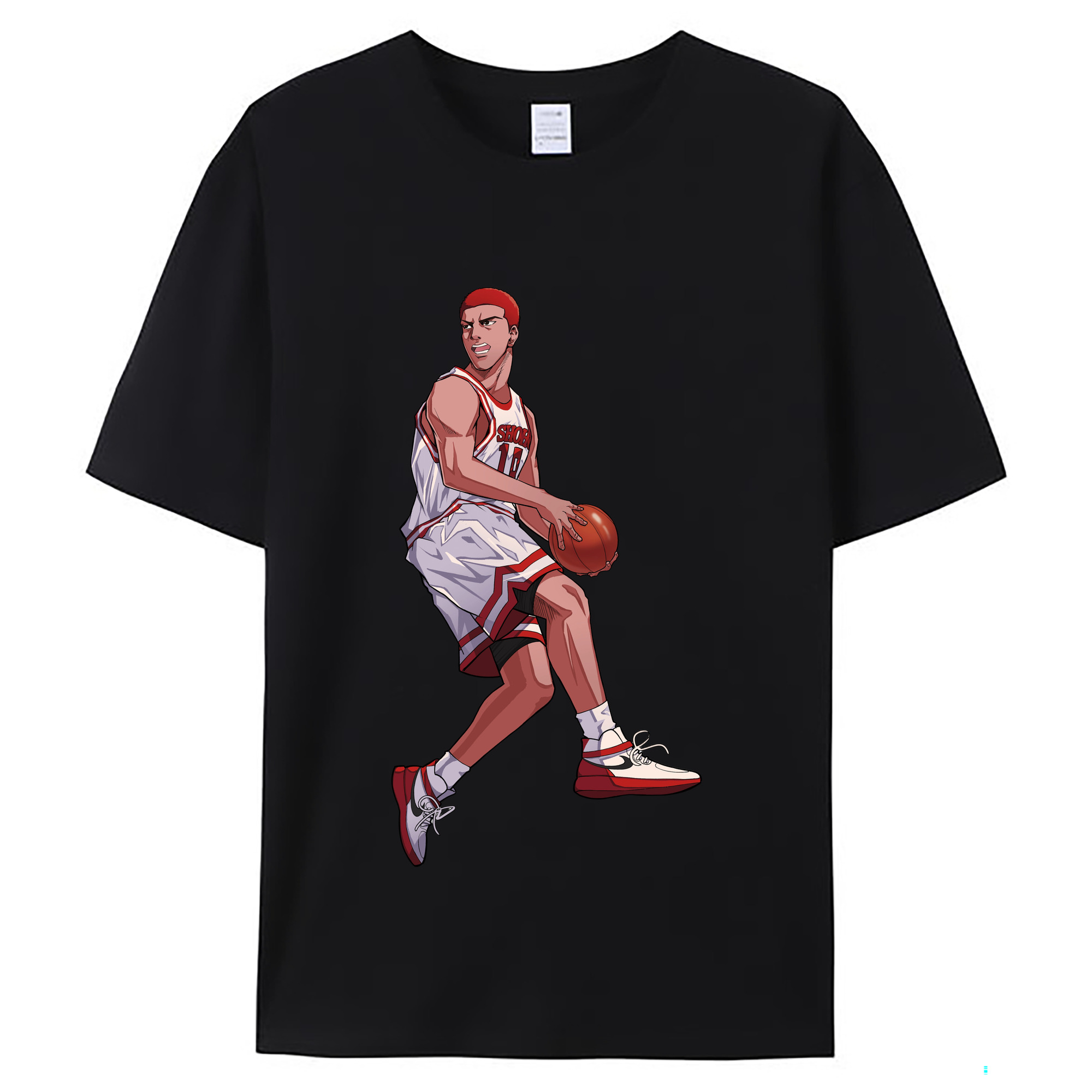 （画像用） SLAM DUNK／スラムダンク レディースカジュアルプリントTシャツ（綿100％）