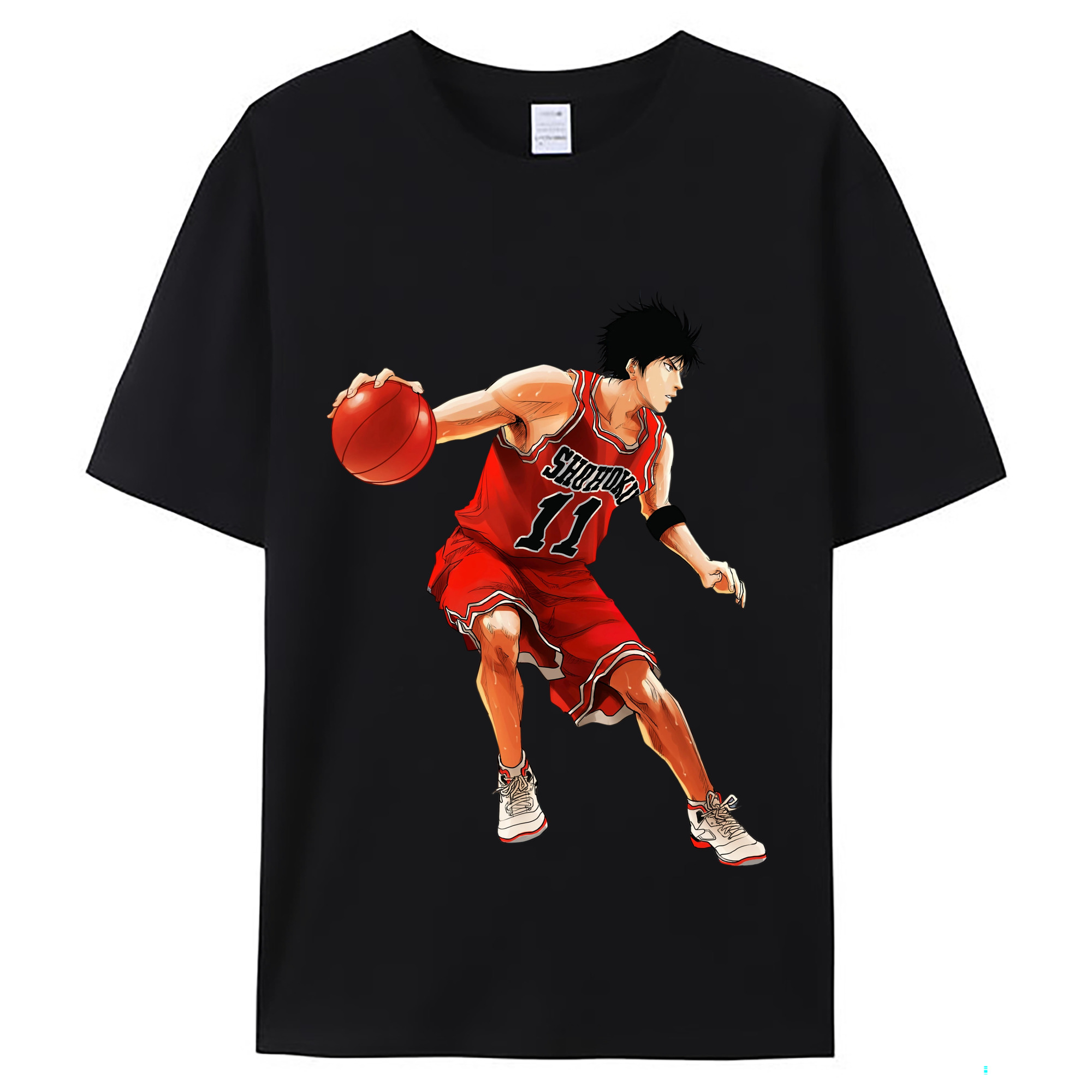 （画像用） SLAM DUNK／スラムダンク レディースカジュアルプリントTシャツ（綿100％）