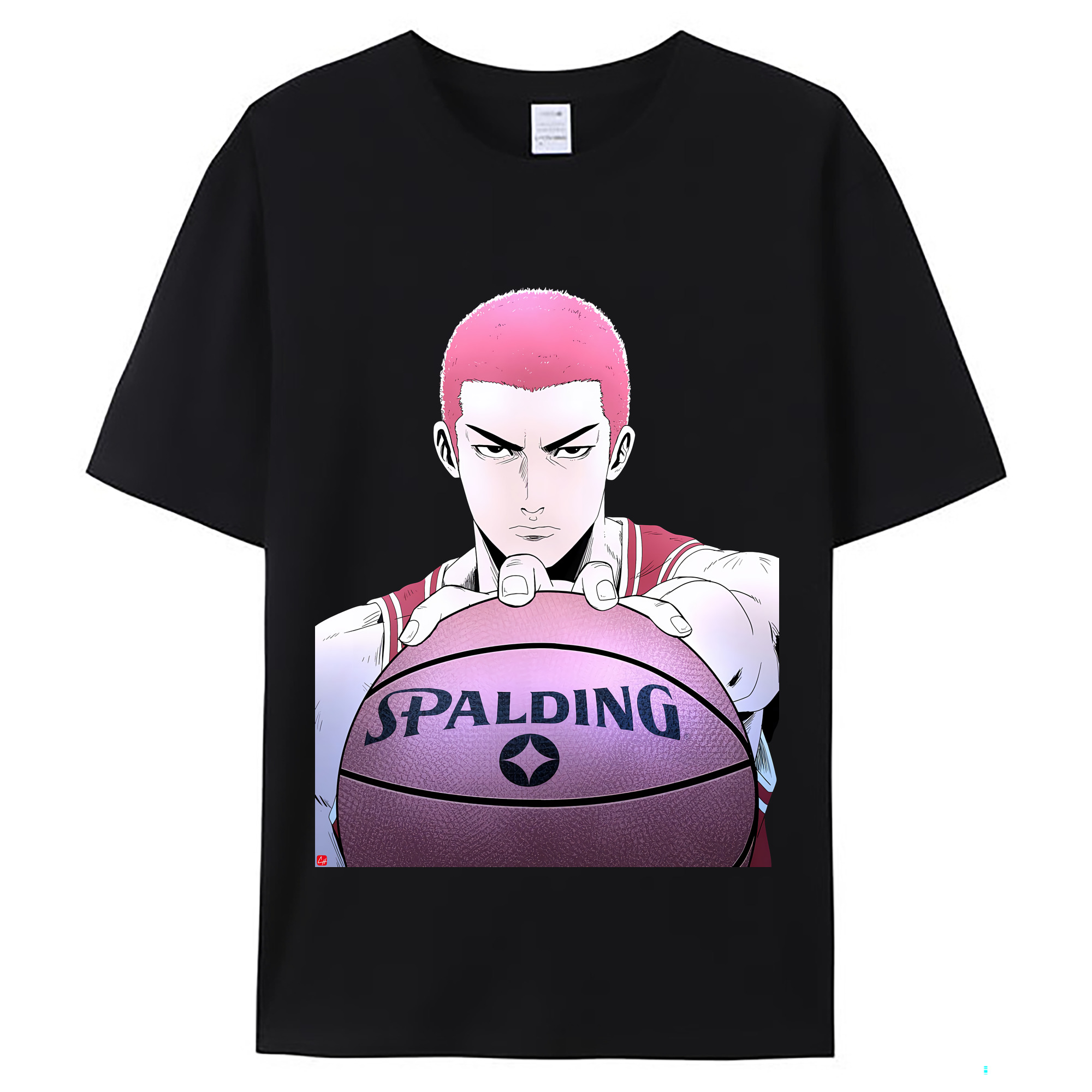 （画像用） SLAM DUNK／スラムダンク レディースカジュアルプリントTシャツ（綿100％）