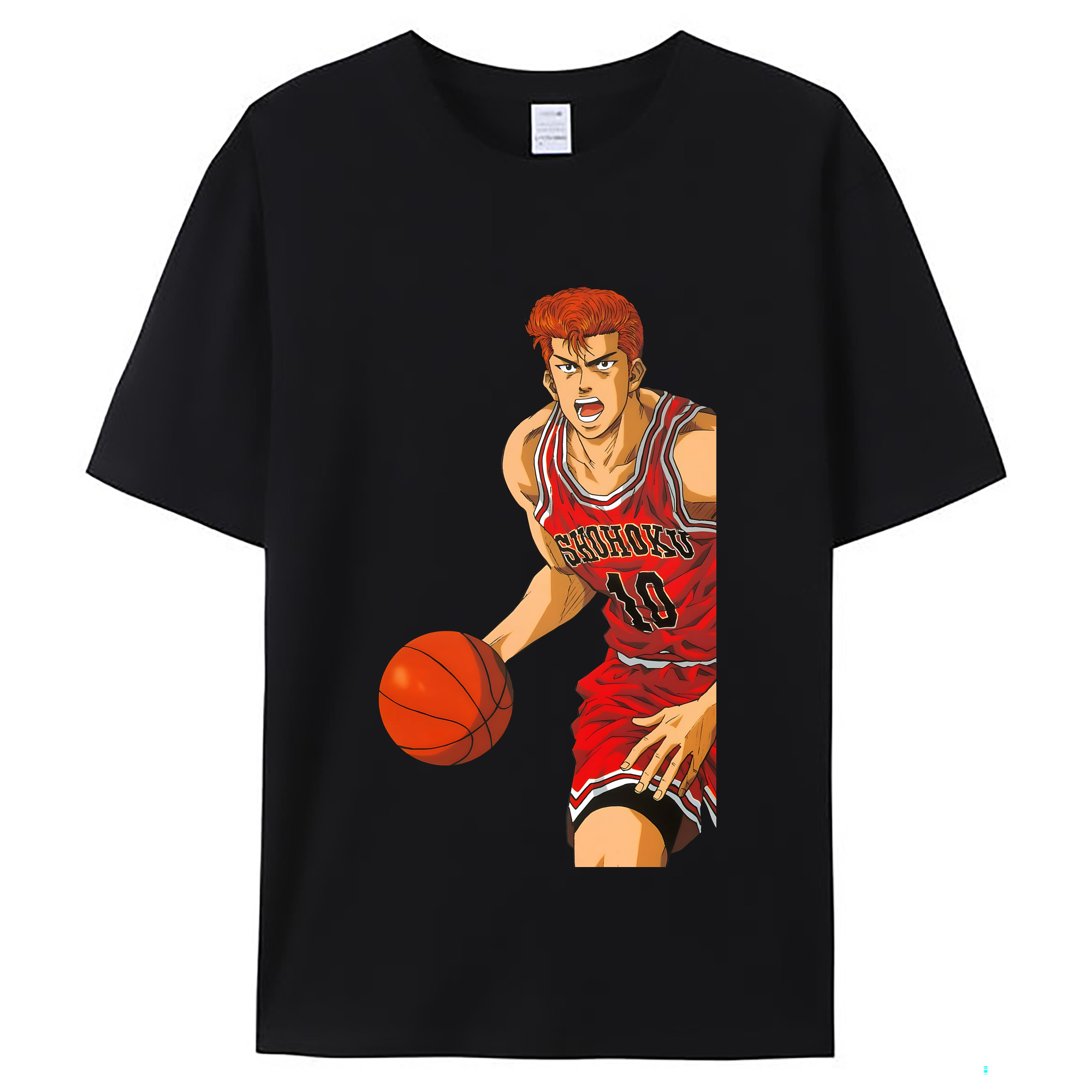 （画像用） SLAM DUNK／スラムダンク レディースカジュアルプリントTシャツ（綿100％）