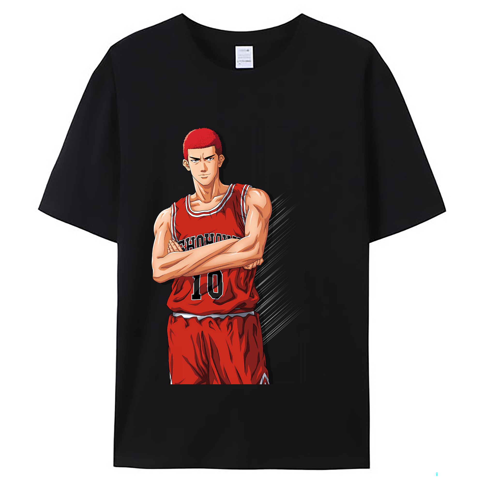 （画像用） SLAM DUNK／スラムダンク レディースカジュアルプリントTシャツ（綿100％）