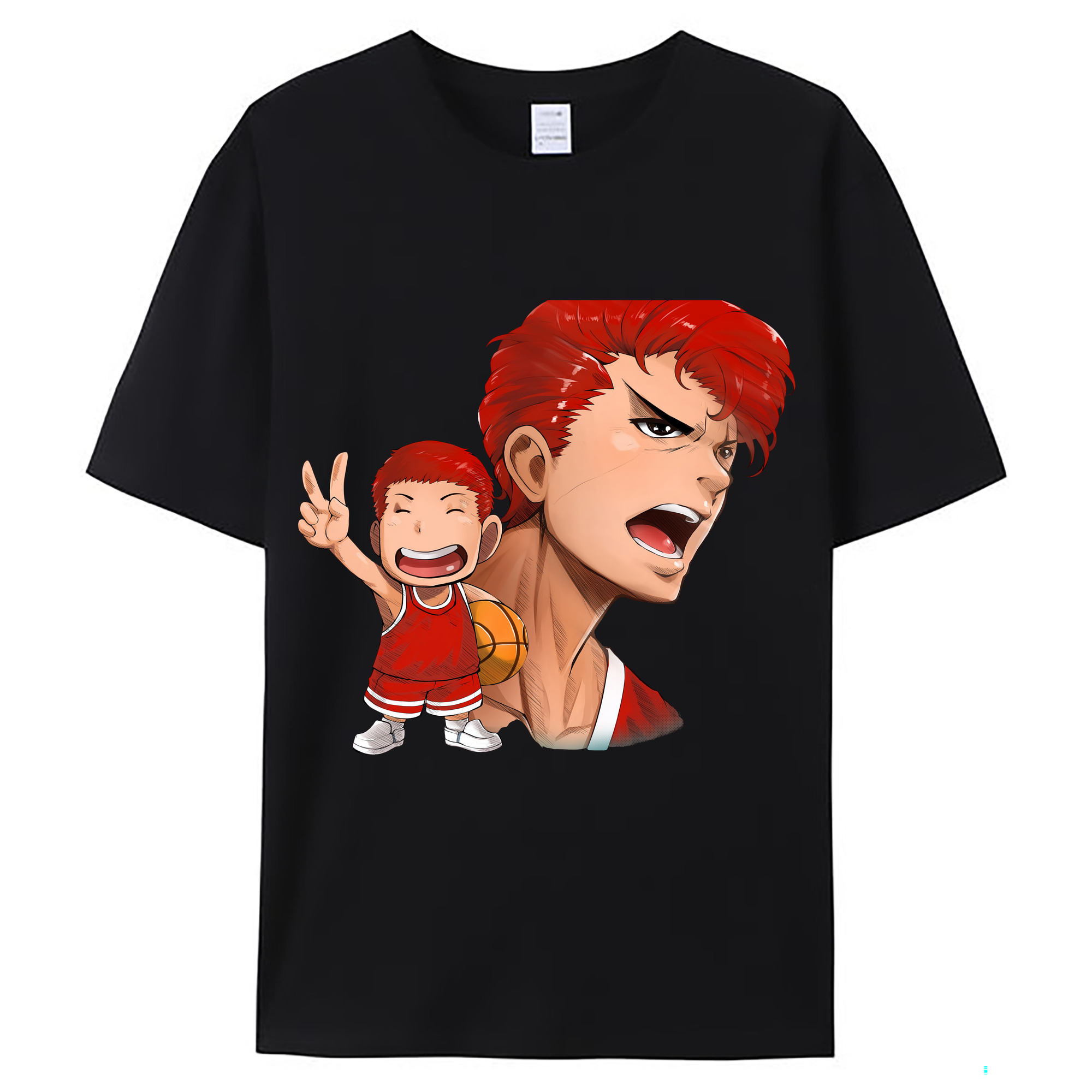（画像用） SLAM DUNK／スラムダンク レディースカジュアルプリントTシャツ（綿100％）