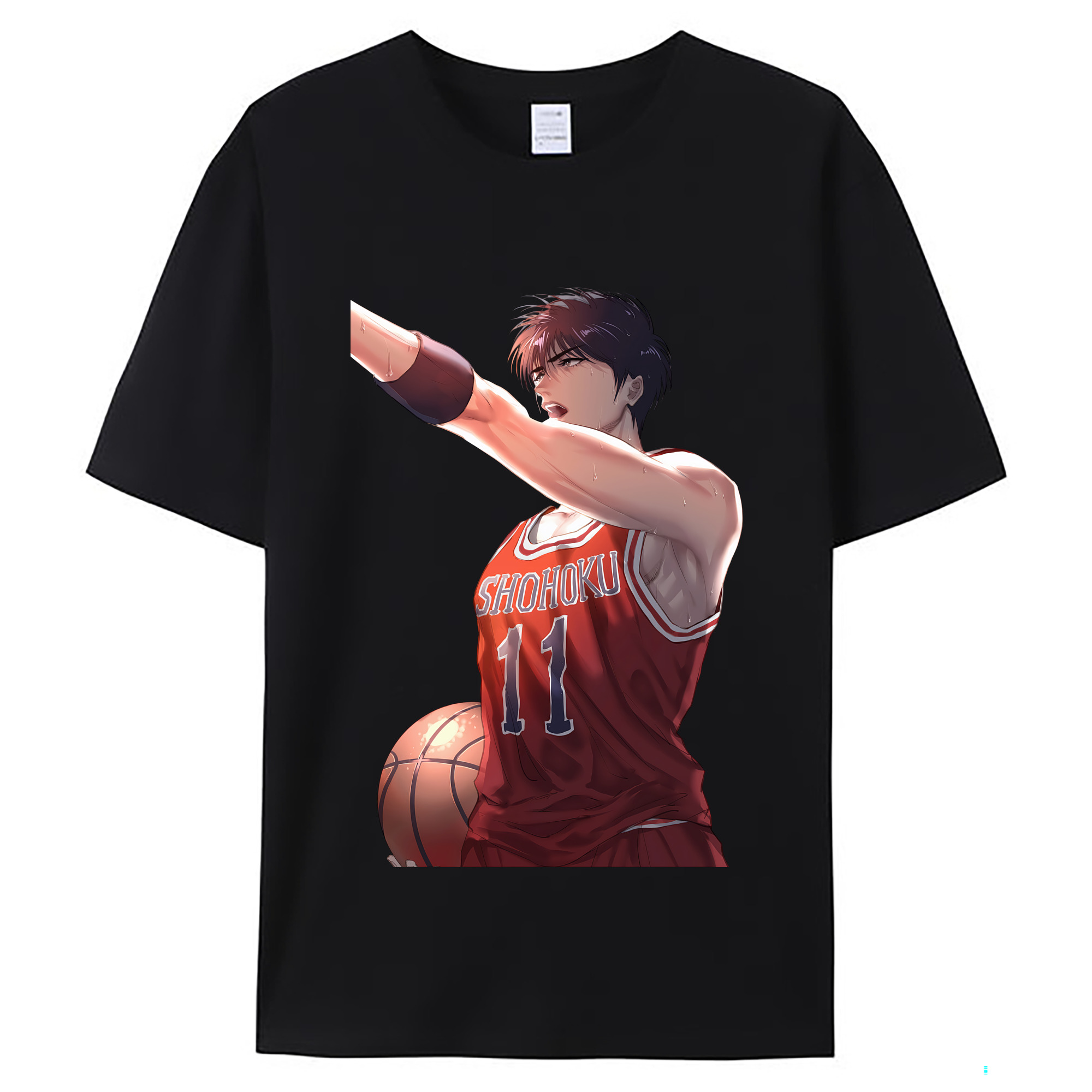 （画像用） SLAM DUNK／スラムダンク レディースカジュアルプリントTシャツ（綿100％）