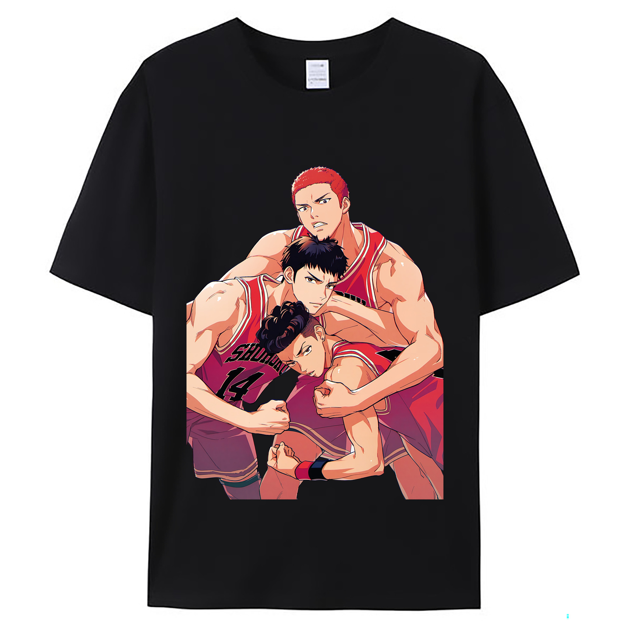 （画像用） SLAM DUNK／スラムダンク レディースカジュアルプリントTシャツ（綿100％）