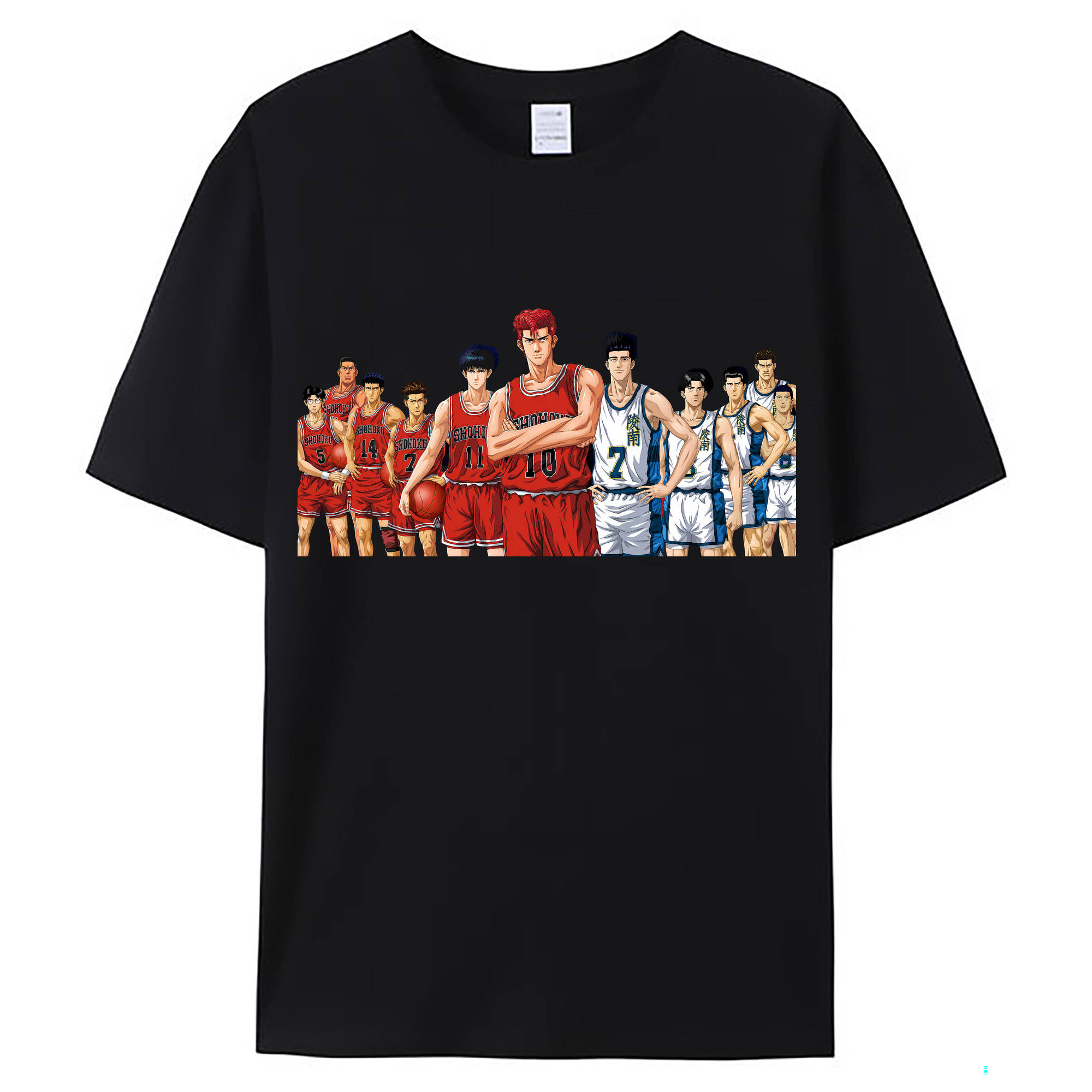 （画像用） SLAM DUNK／スラムダンク レディースカジュアルプリントTシャツ（綿100％）