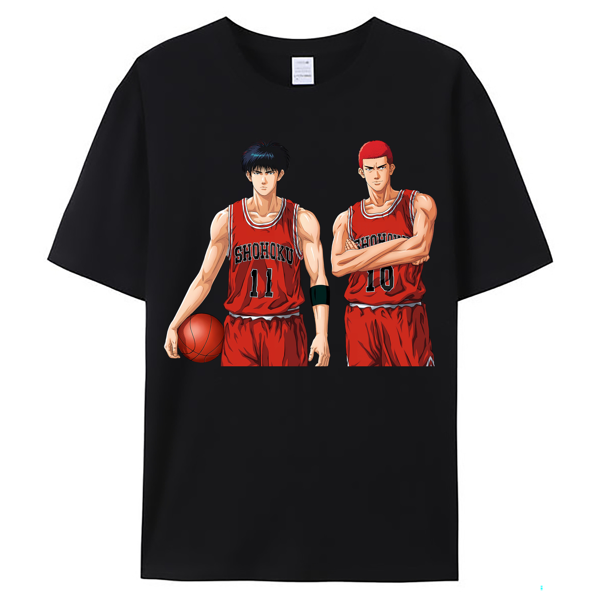 （画像用） SLAM DUNK／スラムダンク レディースカジュアルプリントTシャツ（綿100％）