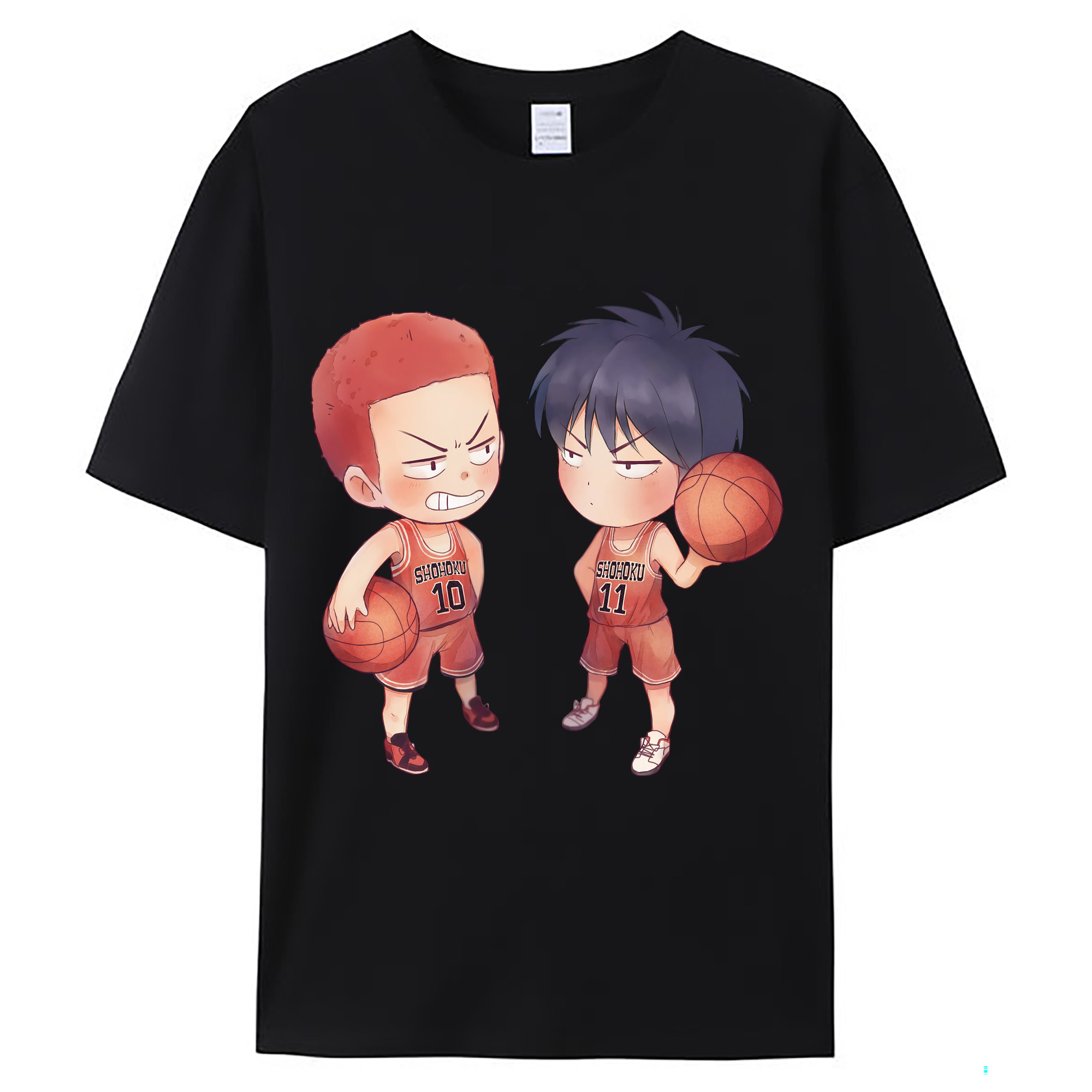（画像用） SLAM DUNK／スラムダンク レディースカジュアルプリントTシャツ（綿100％）