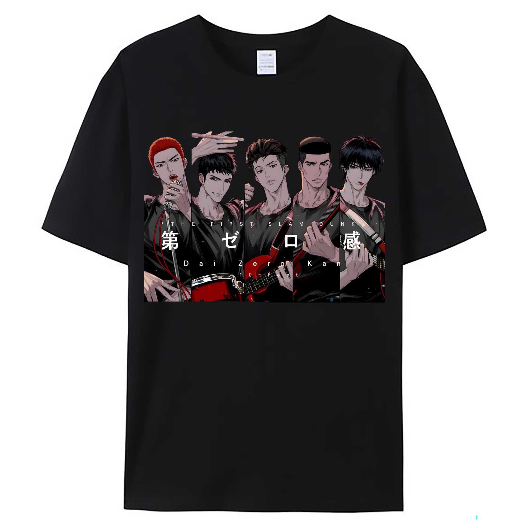 （画像用） SLAM DUNK／スラムダンク レディースカジュアルプリントTシャツ（綿100％）