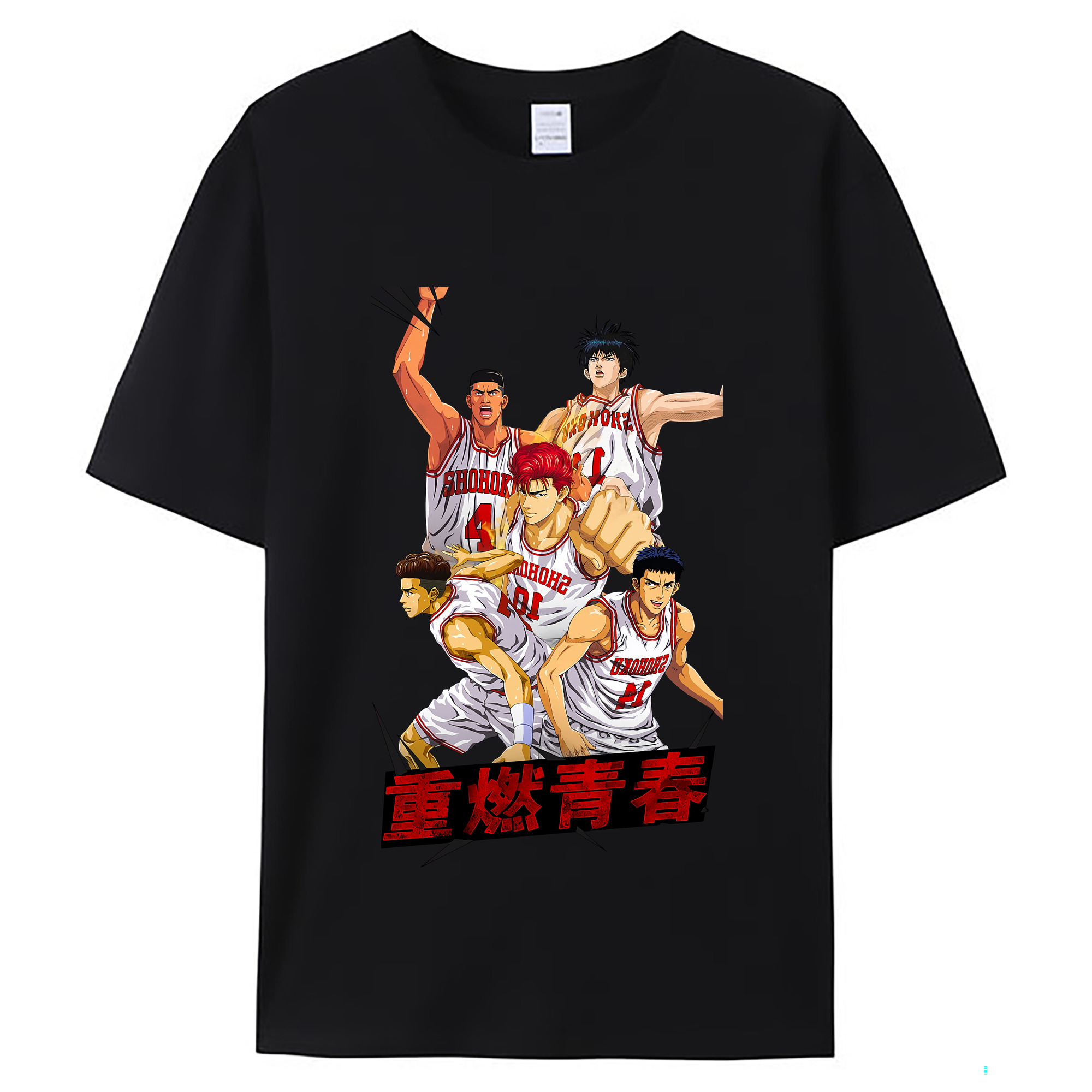 （画像用） SLAM DUNK／スラムダンク レディースカジュアルプリントTシャツ（綿100％）