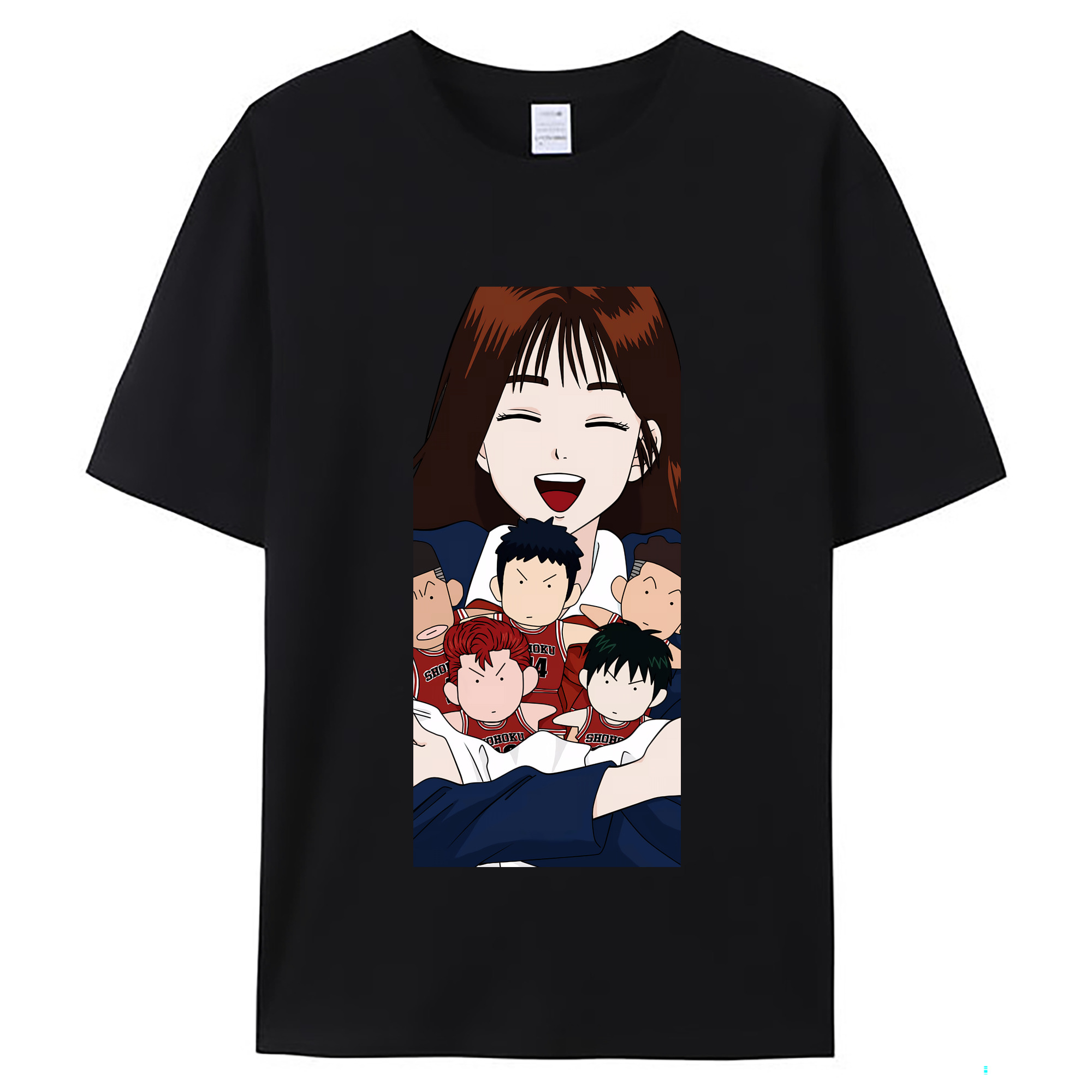 （画像用） SLAM DUNK／スラムダンク レディースカジュアルプリントTシャツ（綿100％）