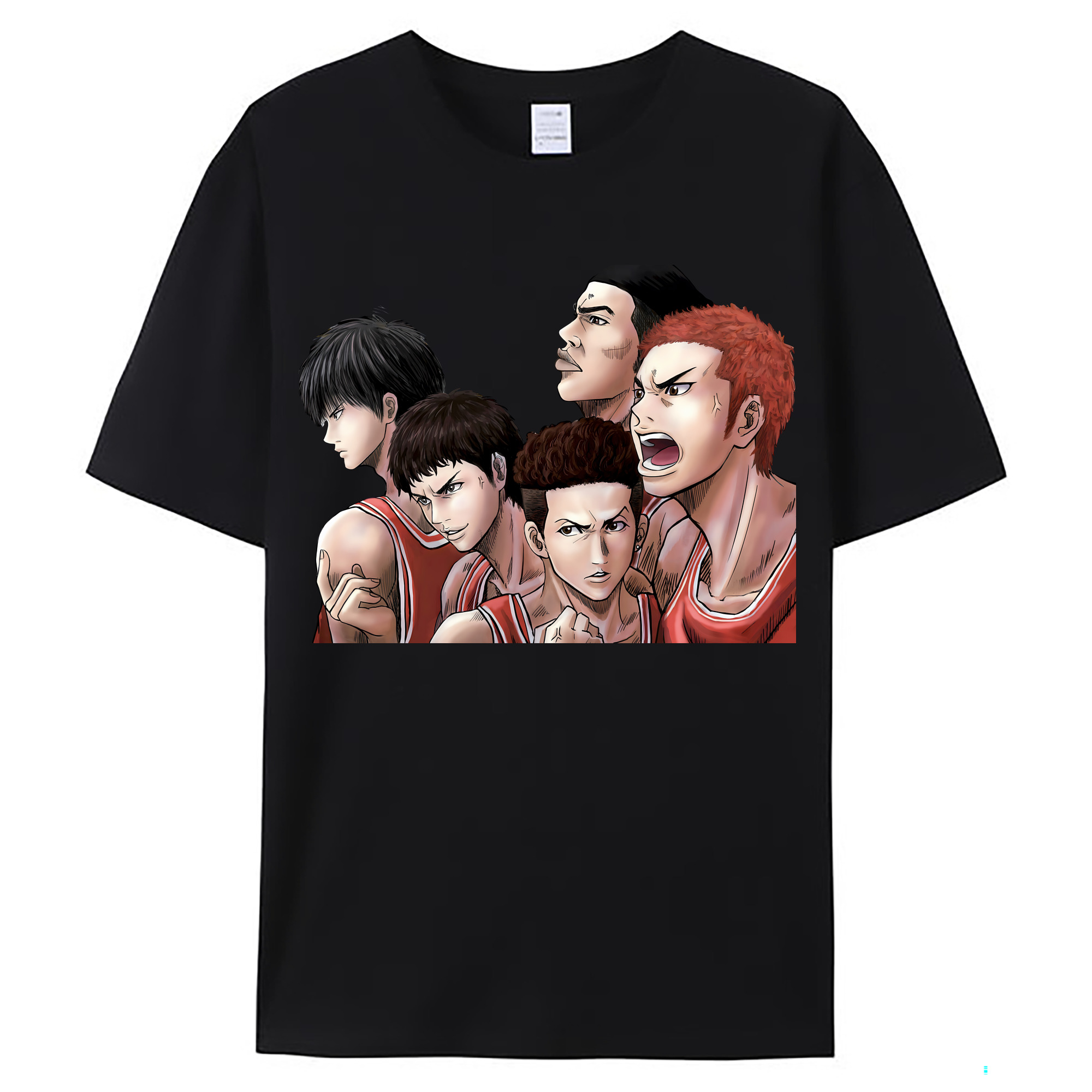 （画像用） SLAM DUNK／スラムダンク レディースカジュアルプリントTシャツ（綿100％）