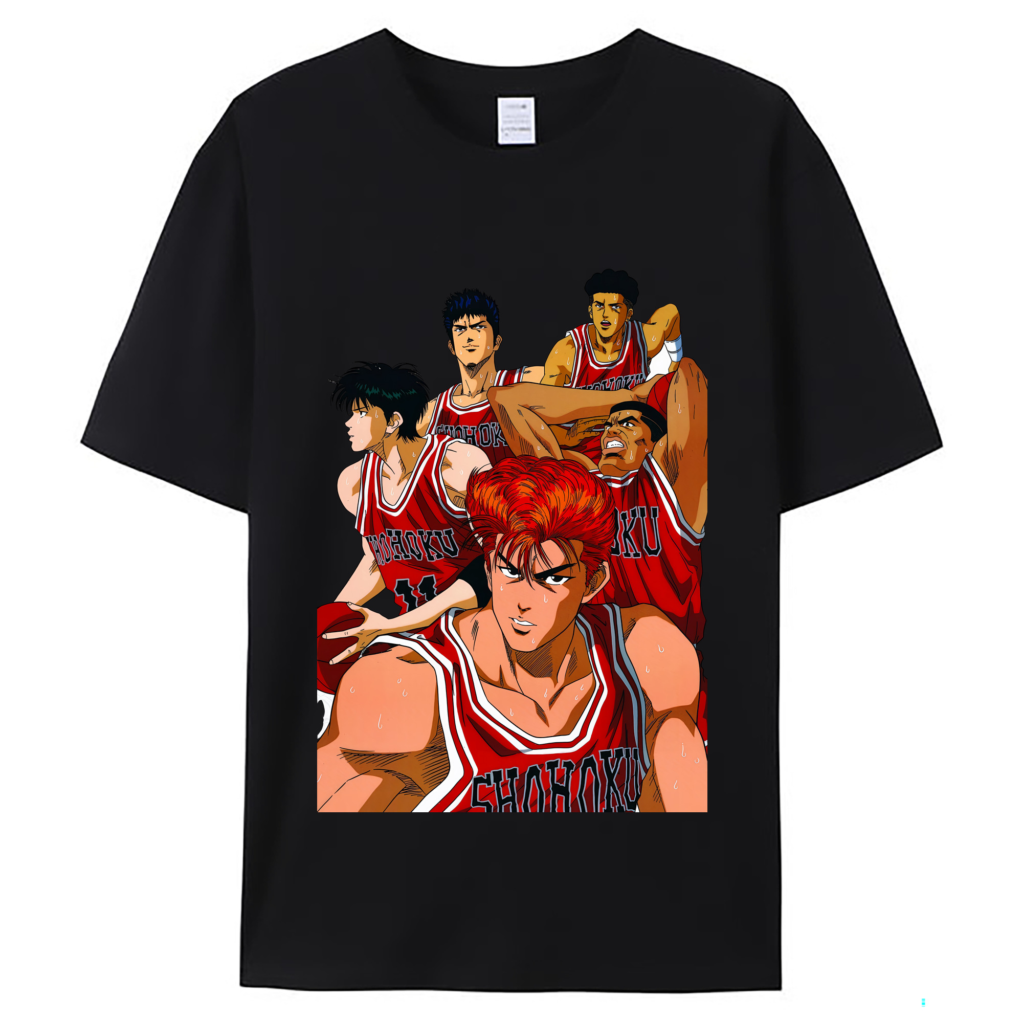（画像用） SLAM DUNK／スラムダンク レディースカジュアルプリントTシャツ（綿100％）