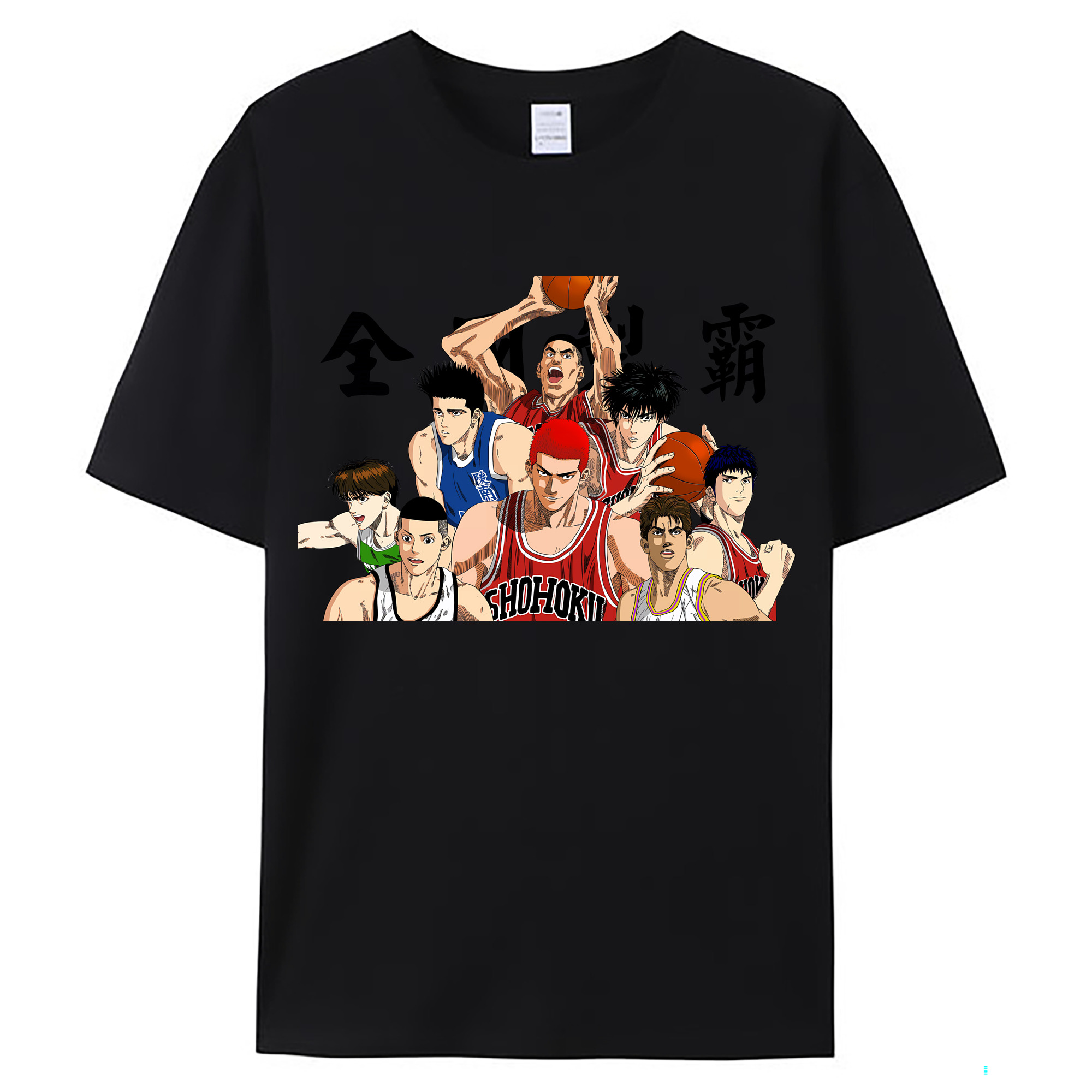 （画像用） SLAM DUNK／スラムダンク レディースカジュアルプリントTシャツ（綿100％）