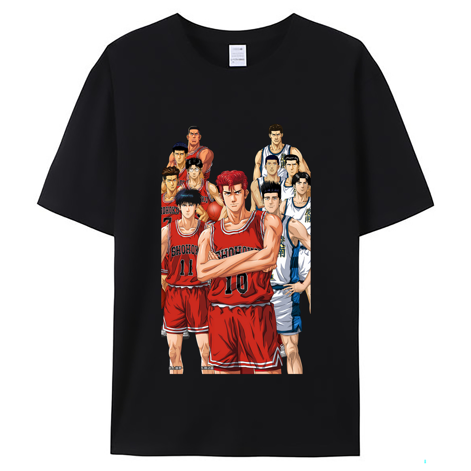 （画像用） SLAM DUNK／スラムダンク レディースカジュアルプリントTシャツ（綿100％）