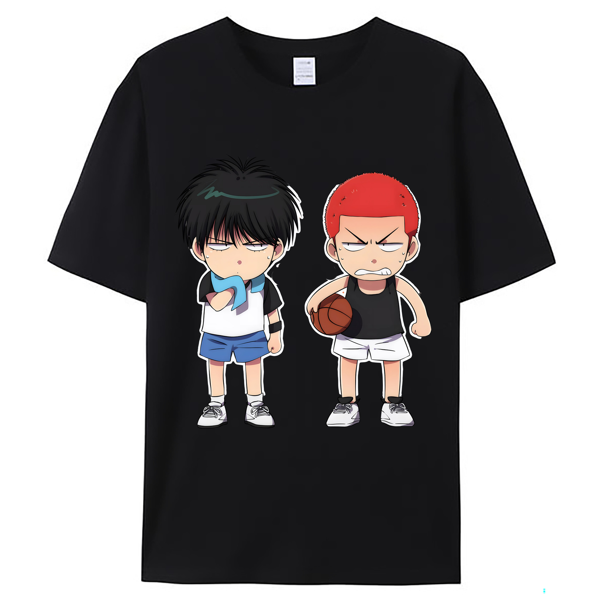 （画像用） SLAM DUNK／スラムダンク レディースカジュアルプリントTシャツ（綿100％）