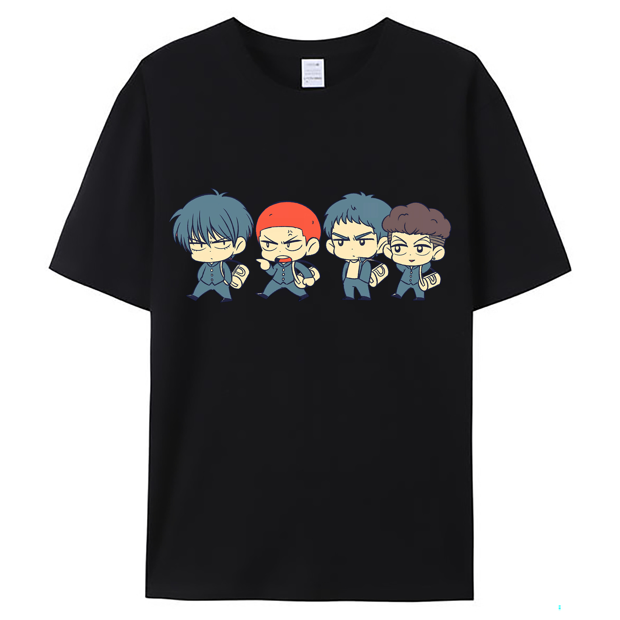 （画像用） SLAM DUNK／スラムダンク レディースカジュアルプリントTシャツ（綿100％）