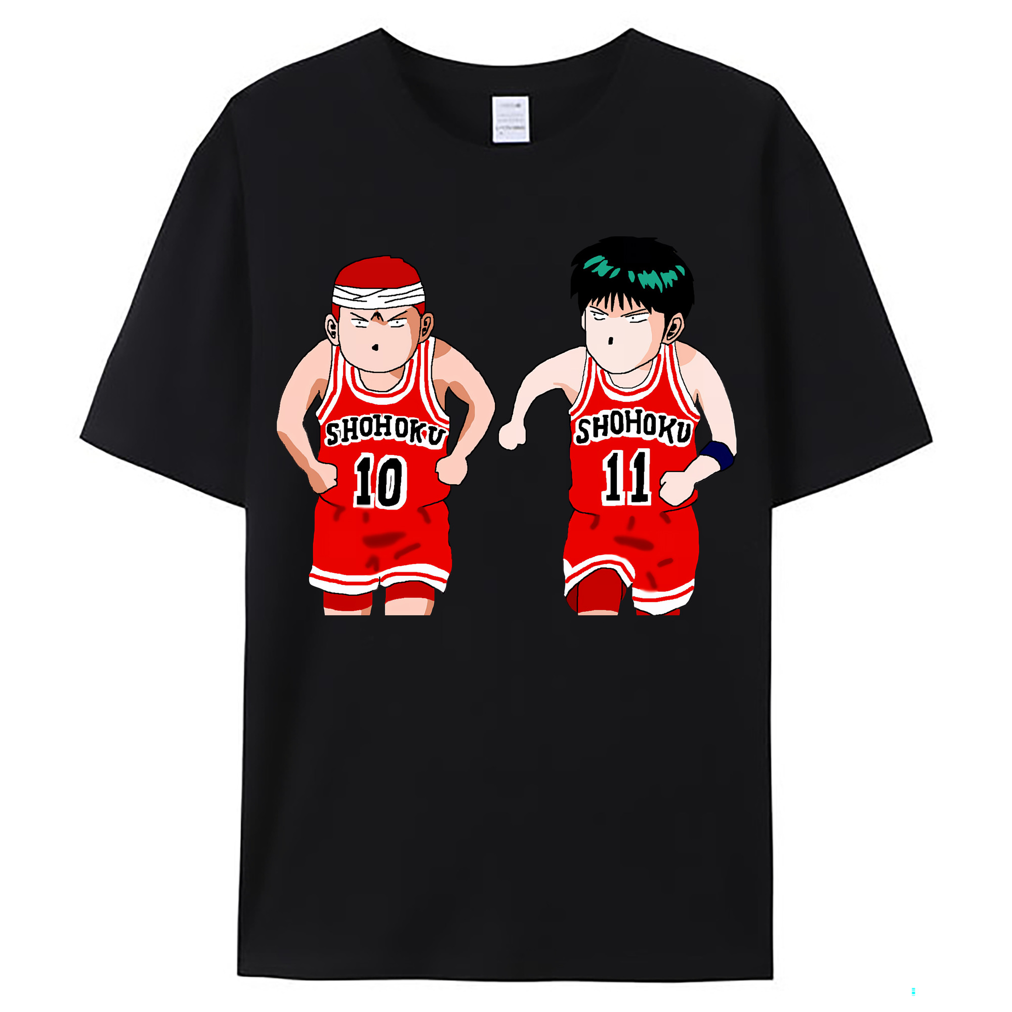 （画像用） SLAM DUNK／スラムダンク レディースカジュアルプリントTシャツ（綿100％）