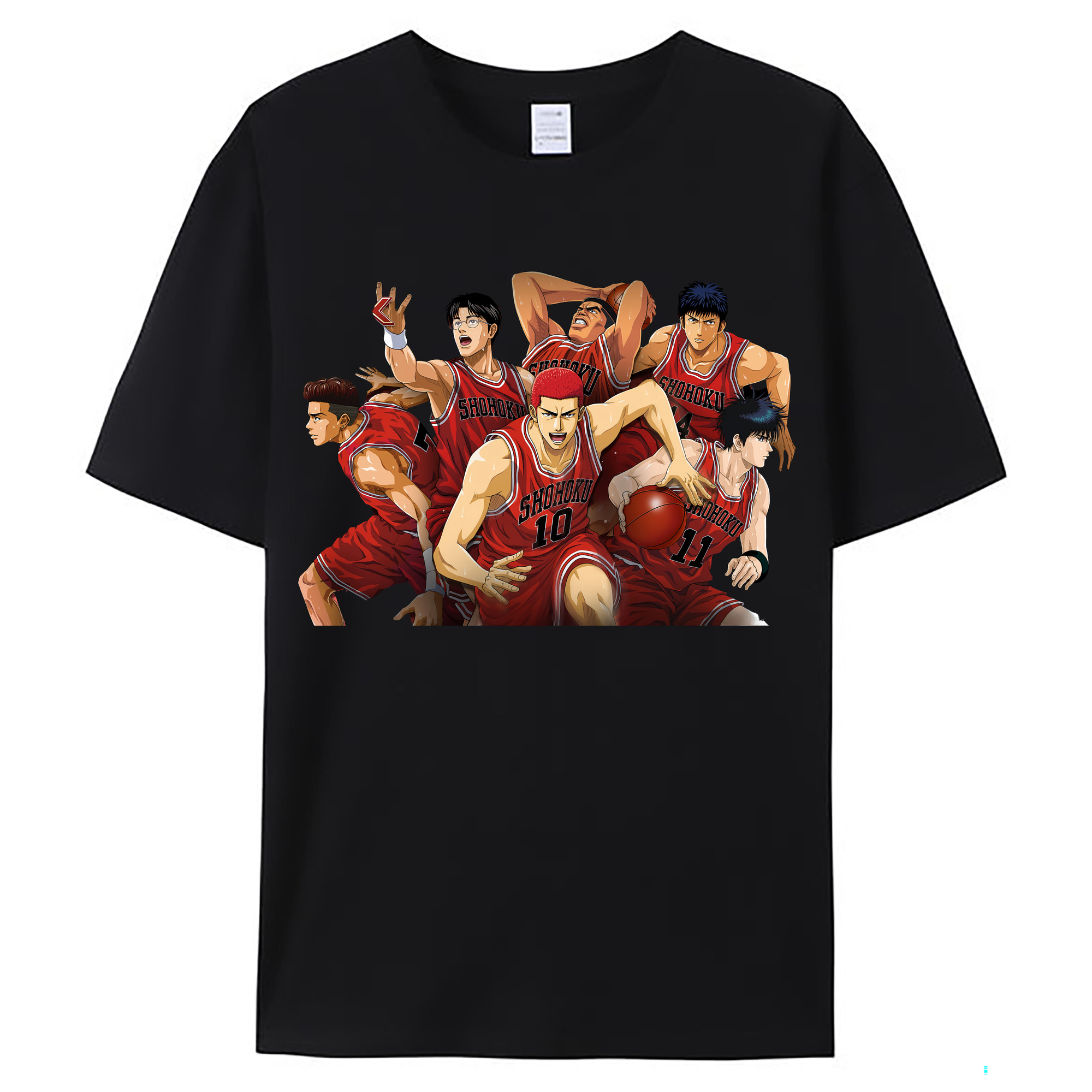 （画像用） SLAM DUNK／スラムダンク レディースカジュアルプリントTシャツ（綿100％）