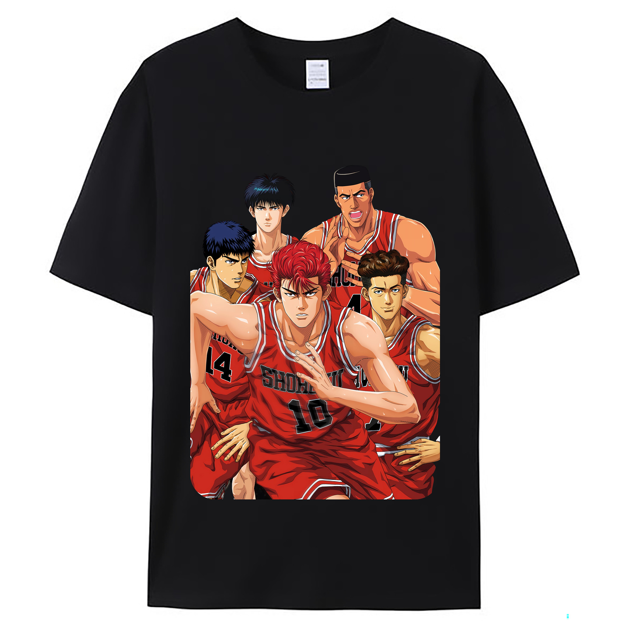 （画像用） SLAM DUNK／スラムダンク レディースカジュアルプリントTシャツ（綿100％）