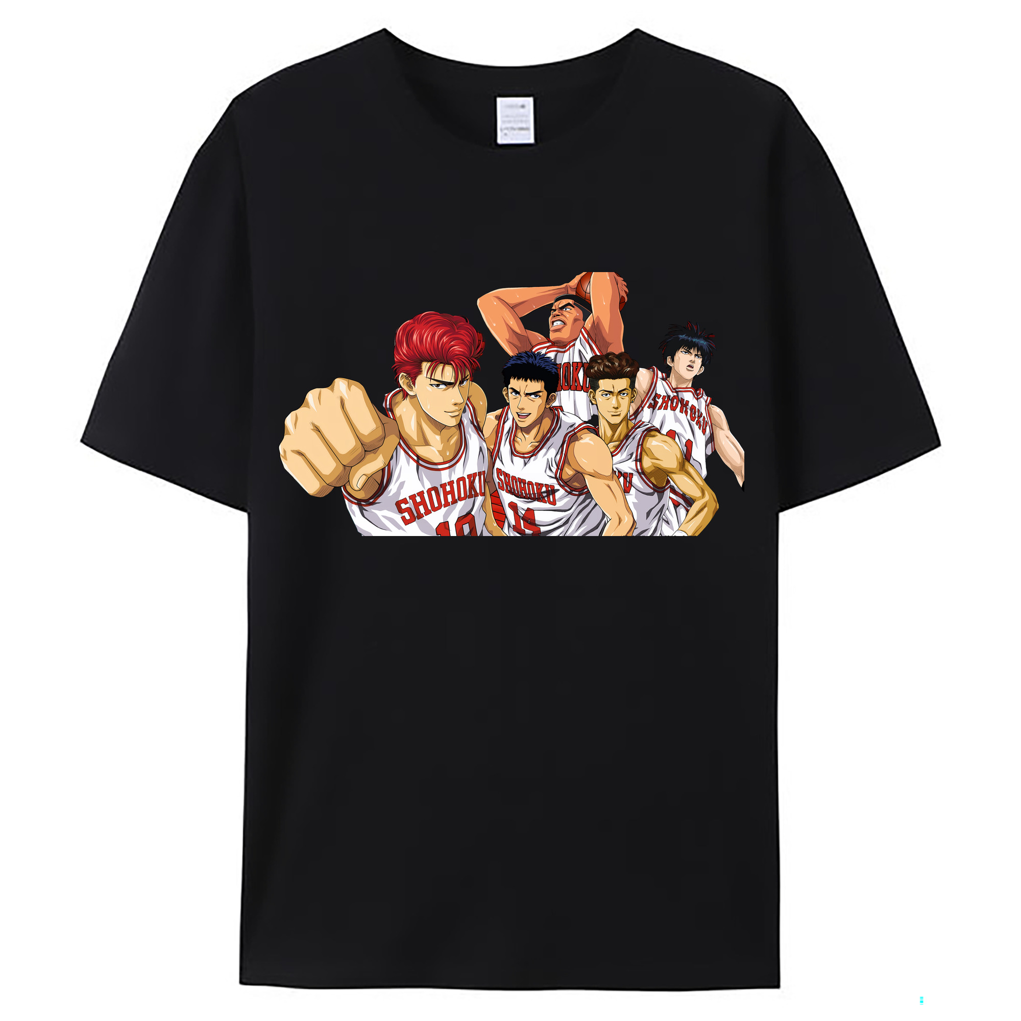 （画像用） SLAM DUNK／スラムダンク レディースカジュアルプリントTシャツ（綿100％）
