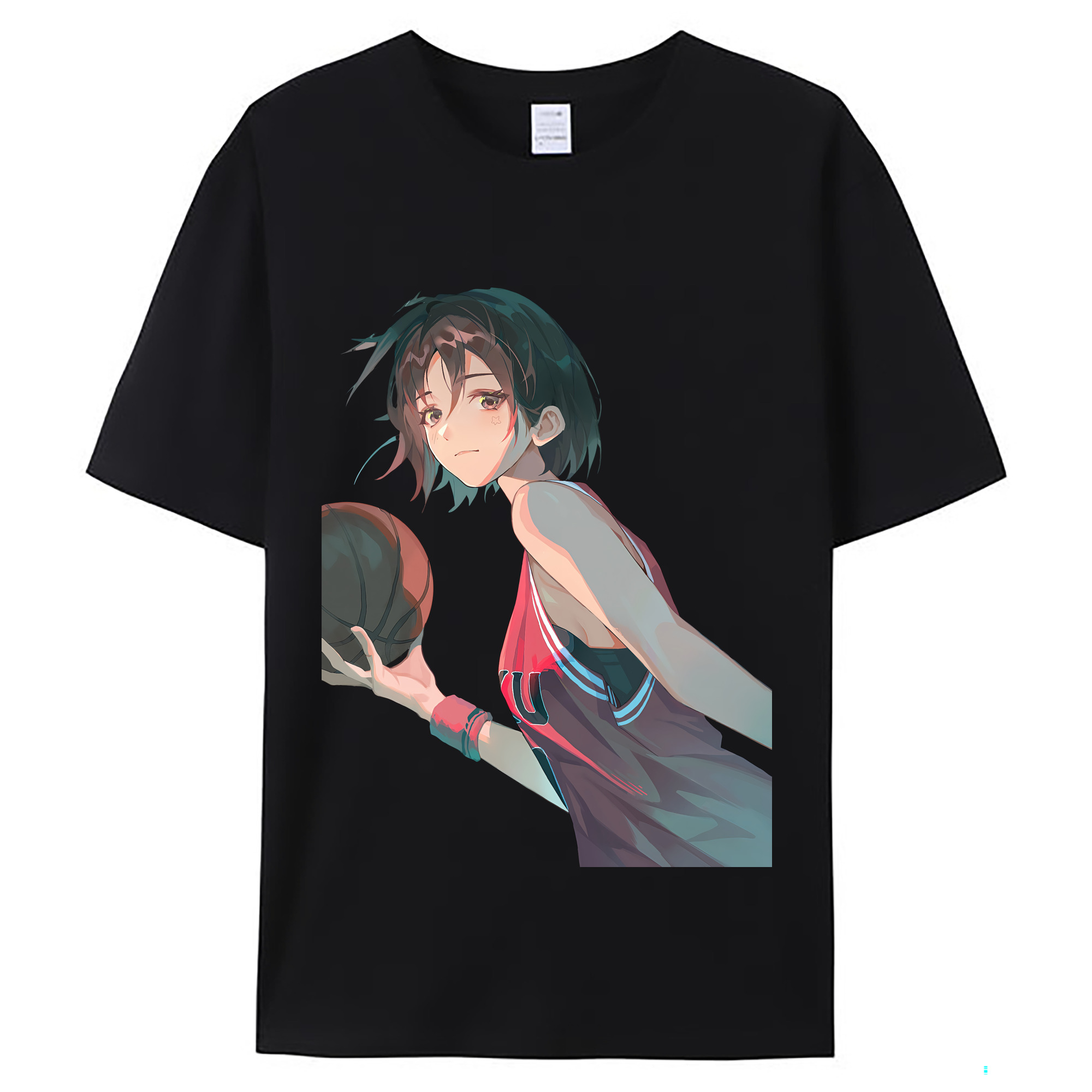 （画像用） SLAM DUNK／スラムダンク レディースカジュアルプリントTシャツ（綿100％）