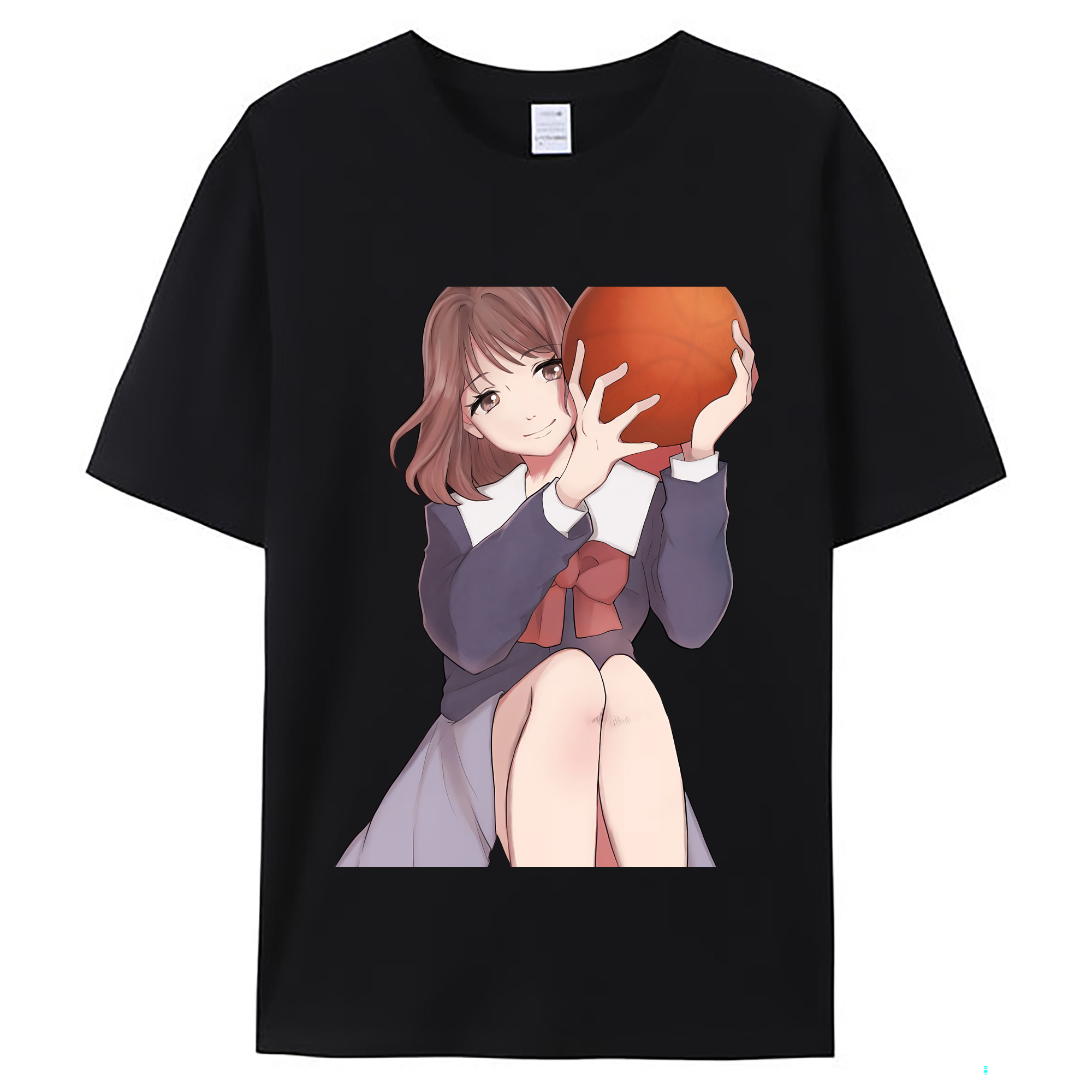 （画像用） SLAM DUNK／スラムダンク レディースカジュアルプリントTシャツ（綿100％）