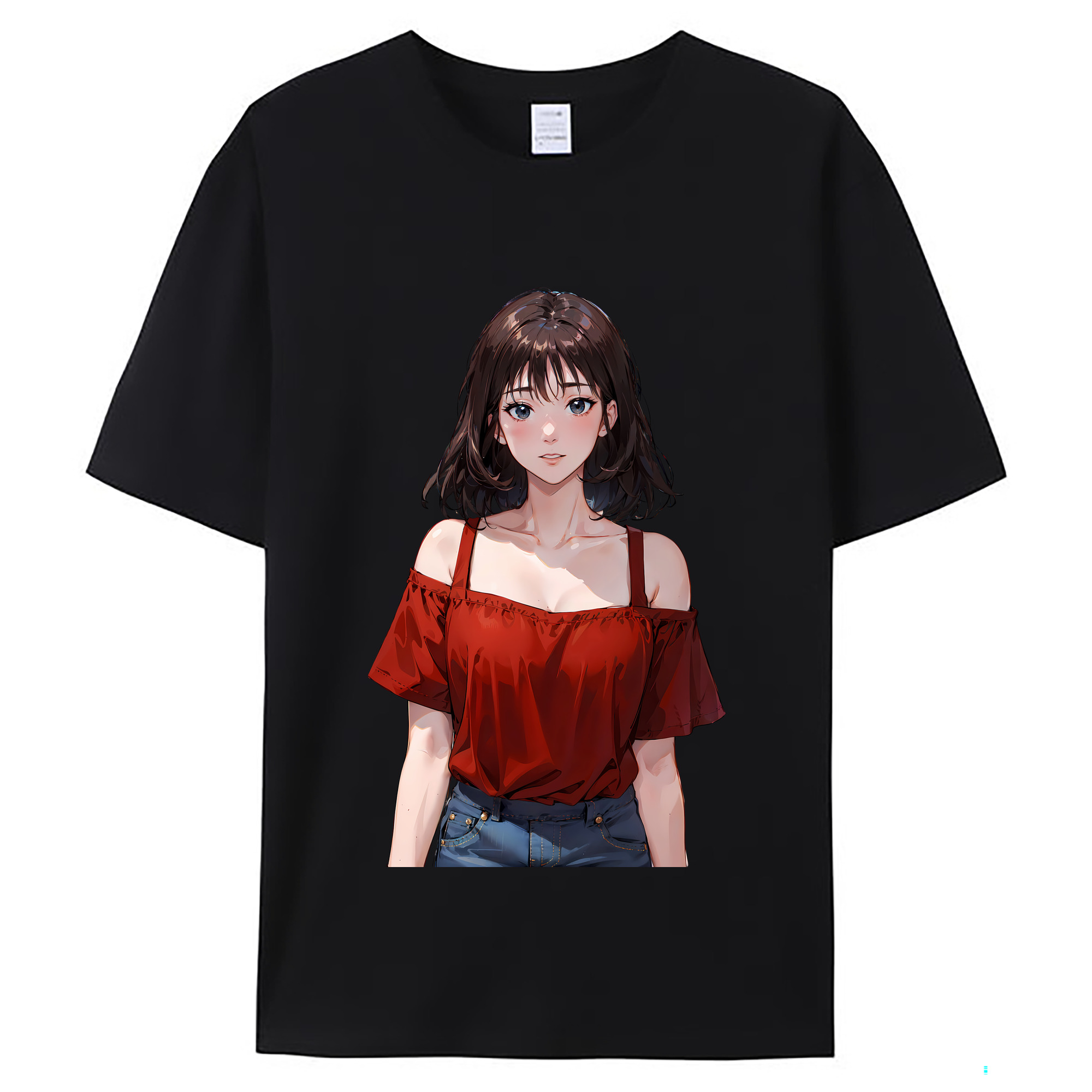 （画像用） SLAM DUNK／スラムダンク レディースカジュアルプリントTシャツ（綿100％）