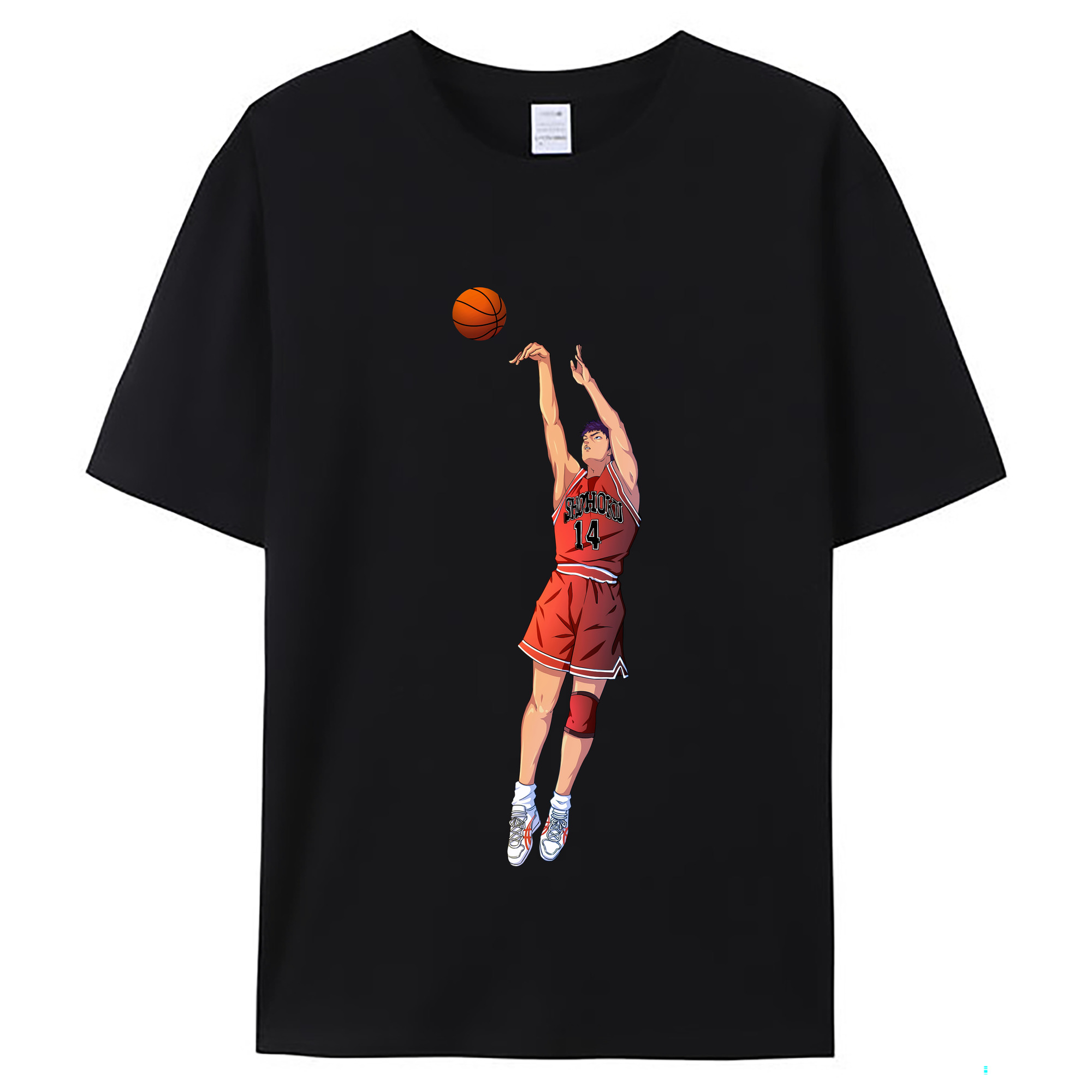 （画像用） SLAM DUNK／スラムダンク レディースカジュアルプリントTシャツ（綿100％）