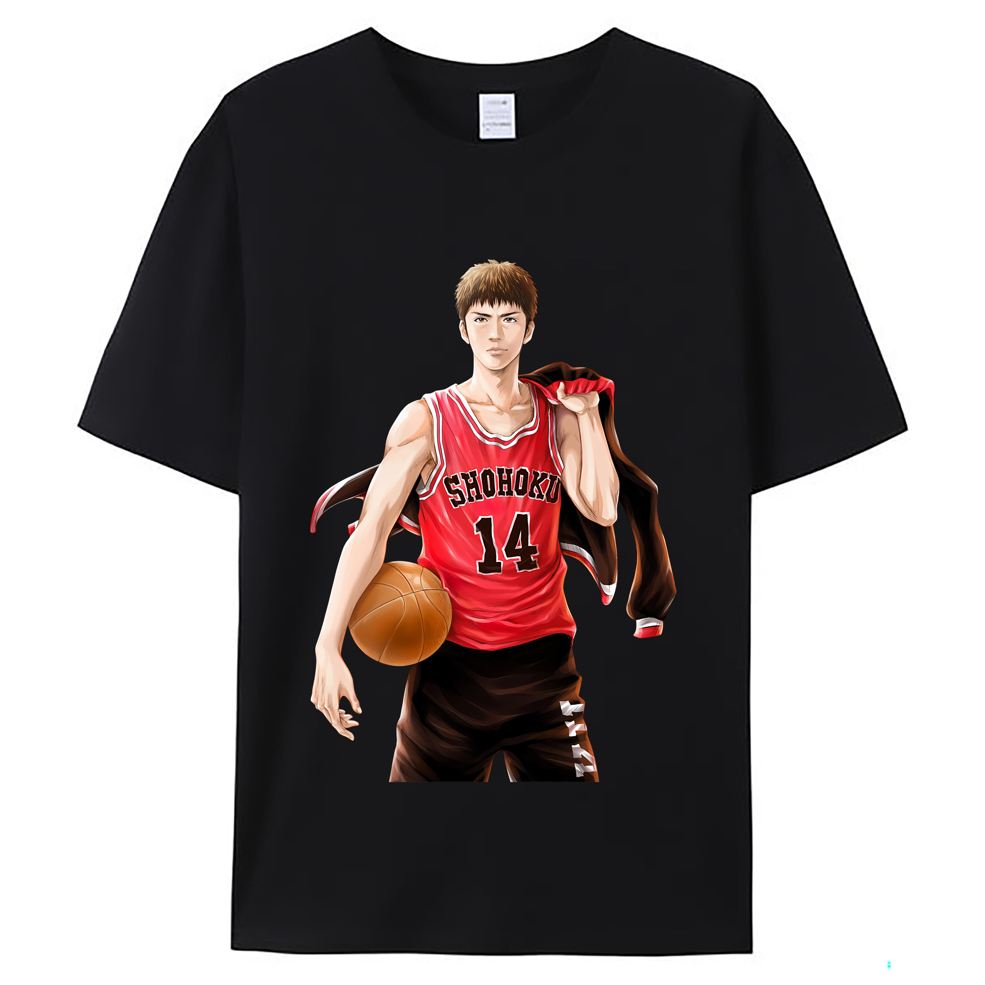 （画像用） SLAM DUNK／スラムダンク レディースカジュアルプリントTシャツ（綿100％）