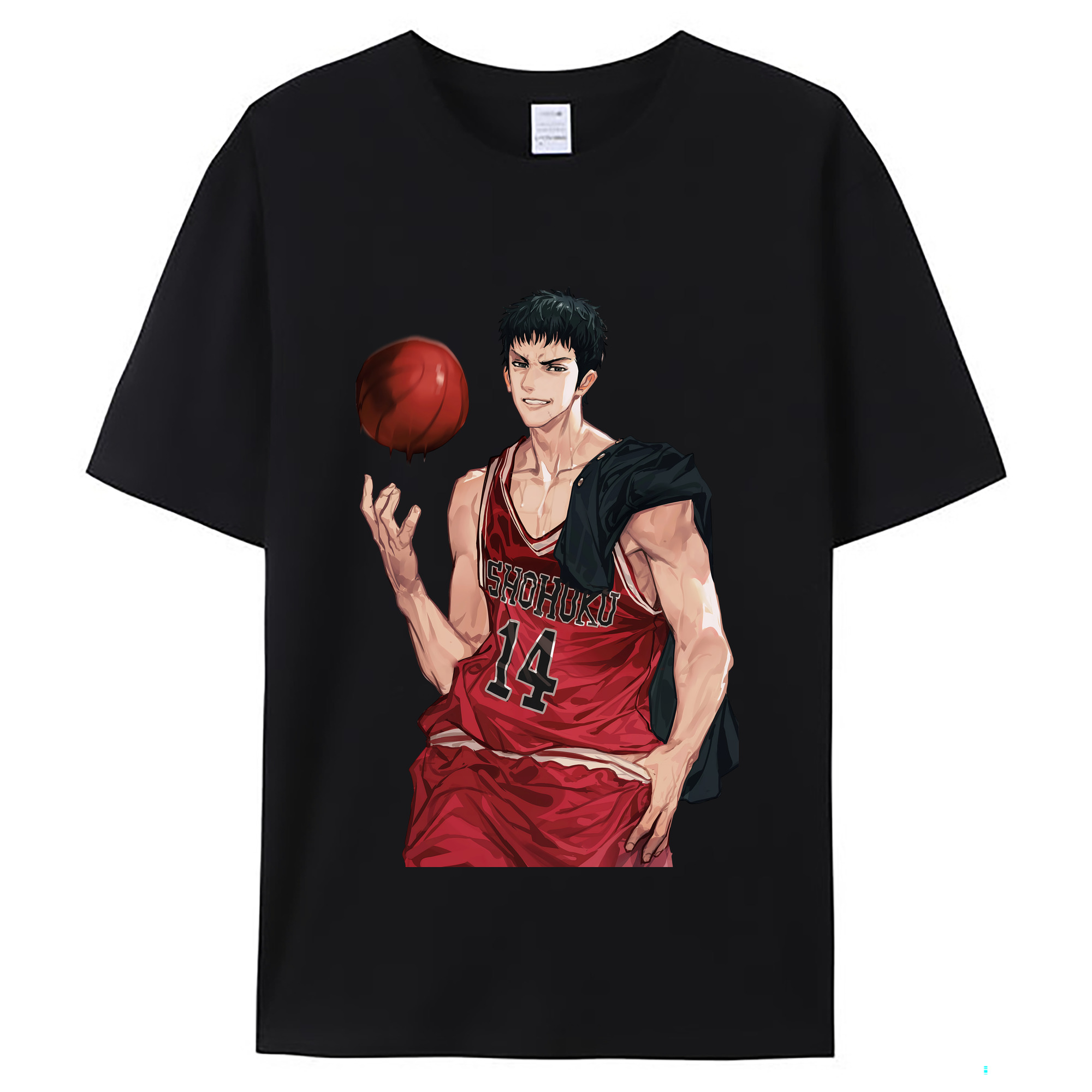 （画像用） SLAM DUNK／スラムダンク レディースカジュアルプリントTシャツ（綿100％）