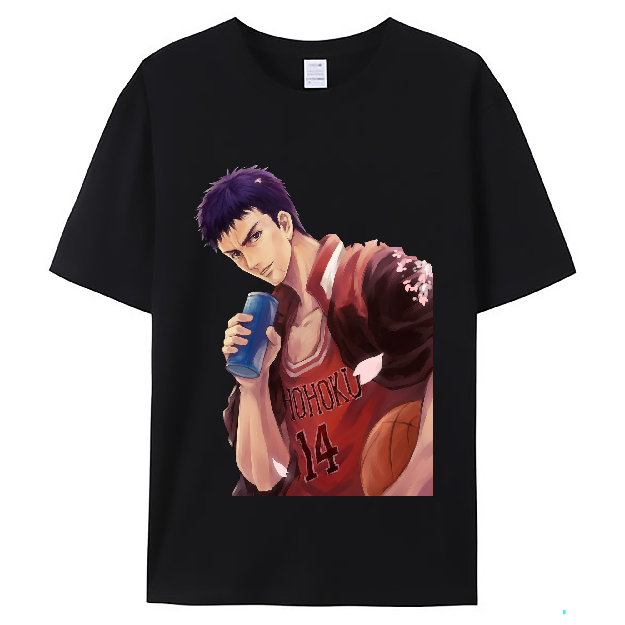 （画像用） SLAM DUNK／スラムダンク レディースカジュアルプリントTシャツ（綿100％）