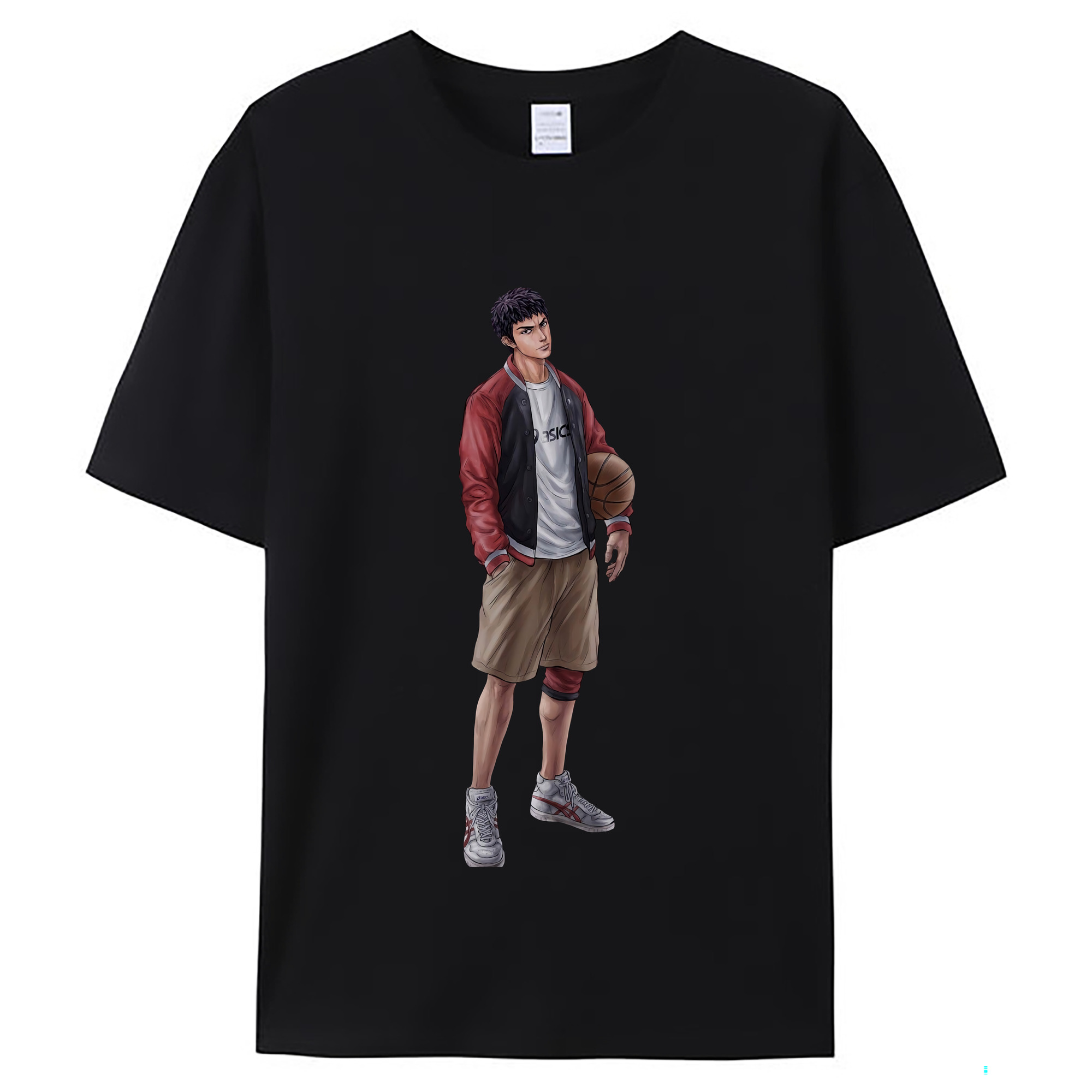 （画像用） SLAM DUNK／スラムダンク レディースカジュアルプリントTシャツ（綿100％）