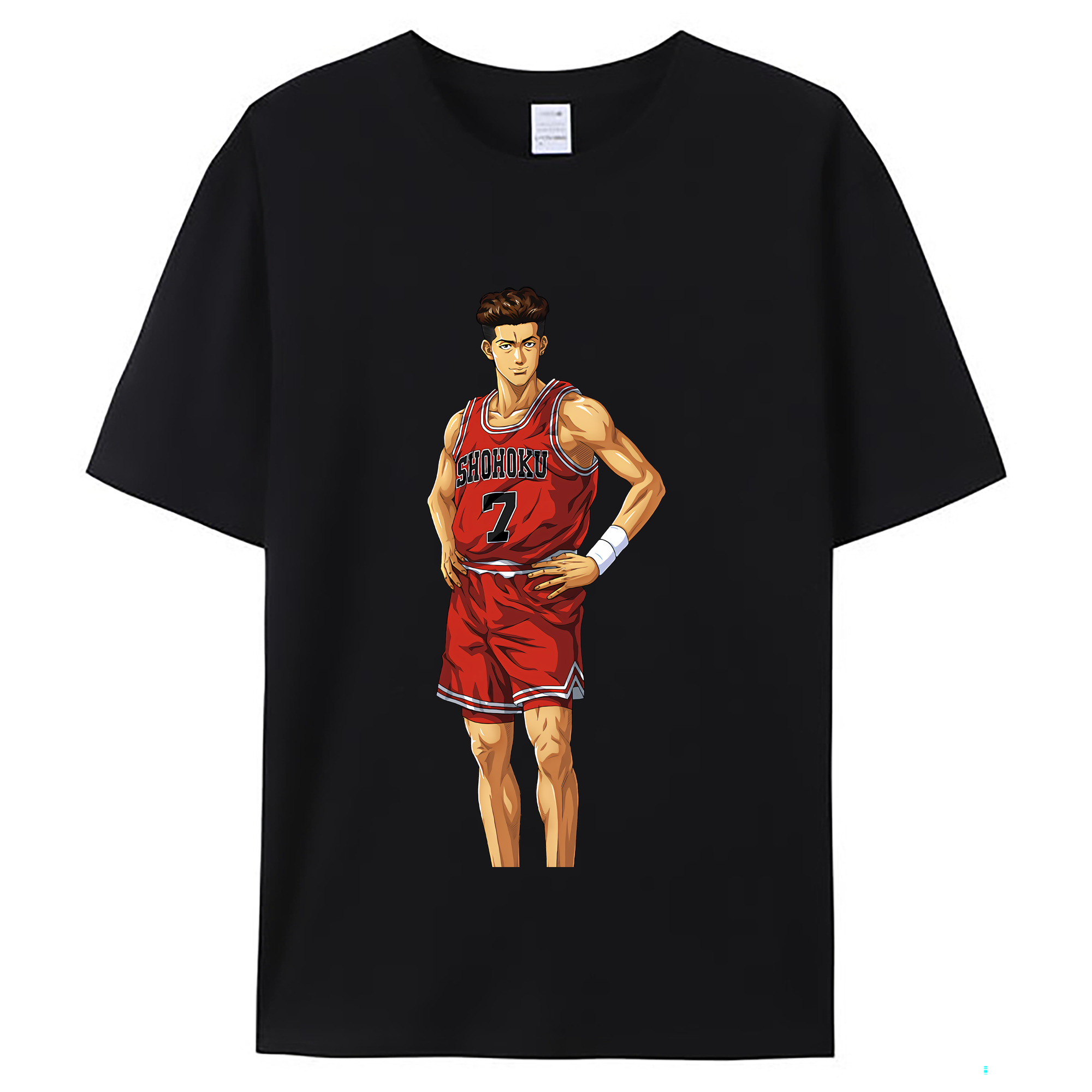 （画像用） SLAM DUNK／スラムダンク レディースカジュアルプリントTシャツ（綿100％）