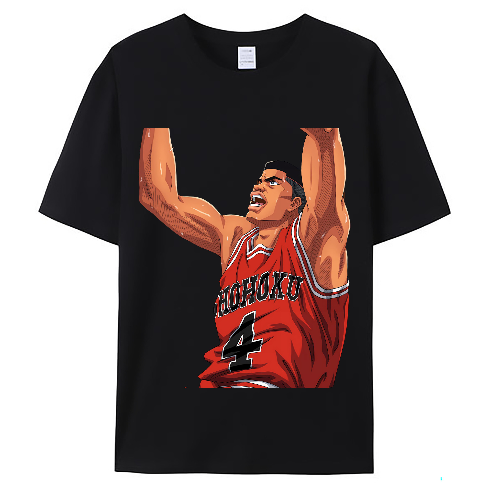 （画像用） SLAM DUNK／スラムダンク レディースカジュアルプリントTシャツ（綿100％）