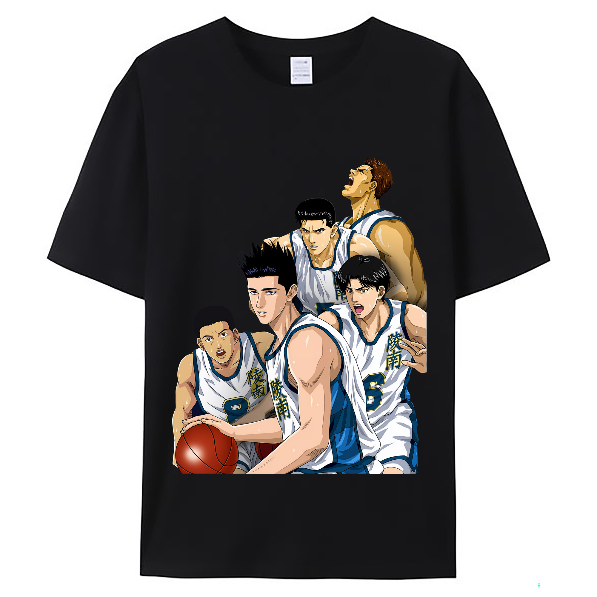 （画像用） SLAM DUNK／スラムダンク レディースカジュアルプリントTシャツ（綿100％）