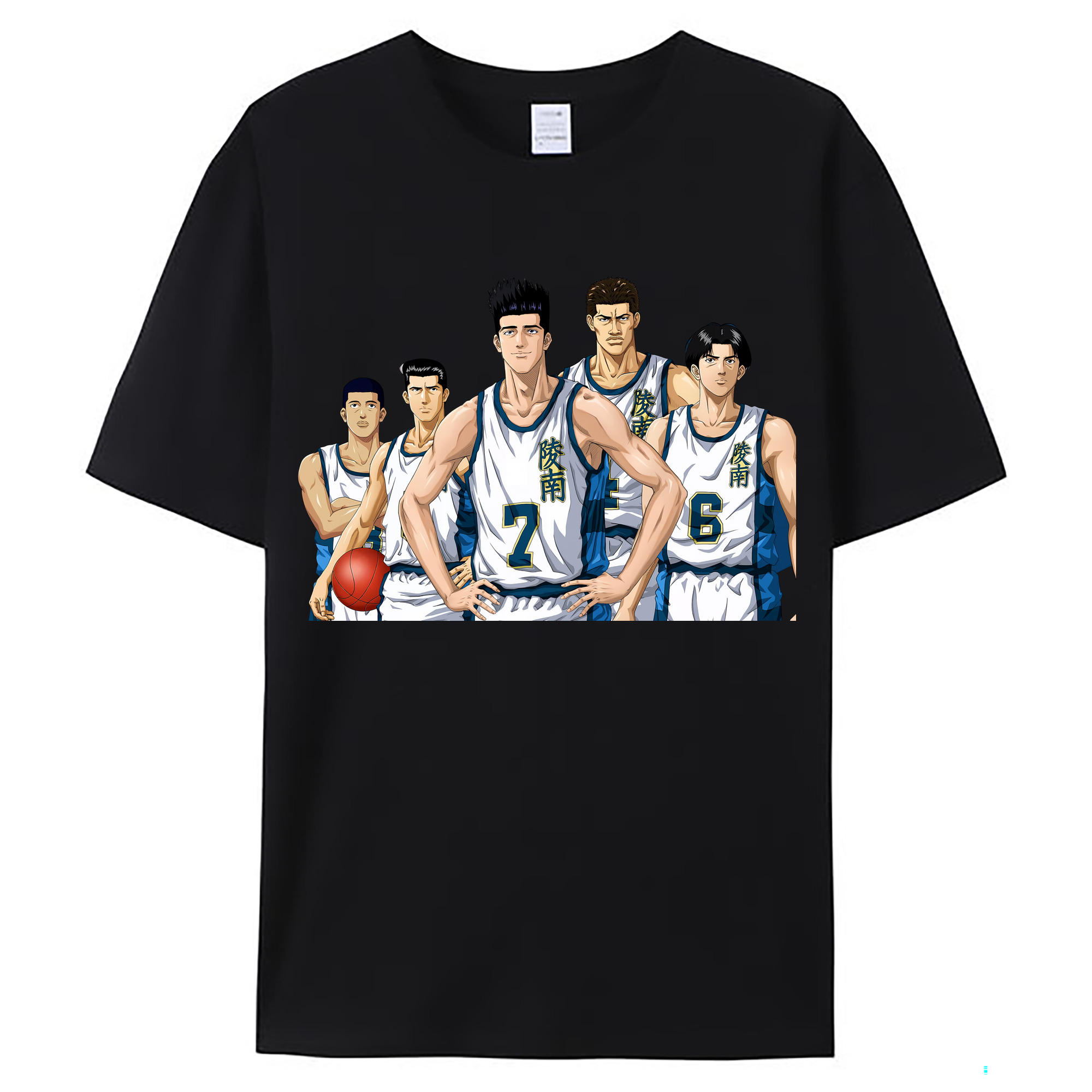 （画像用） SLAM DUNK／スラムダンク レディースカジュアルプリントTシャツ（綿100％）