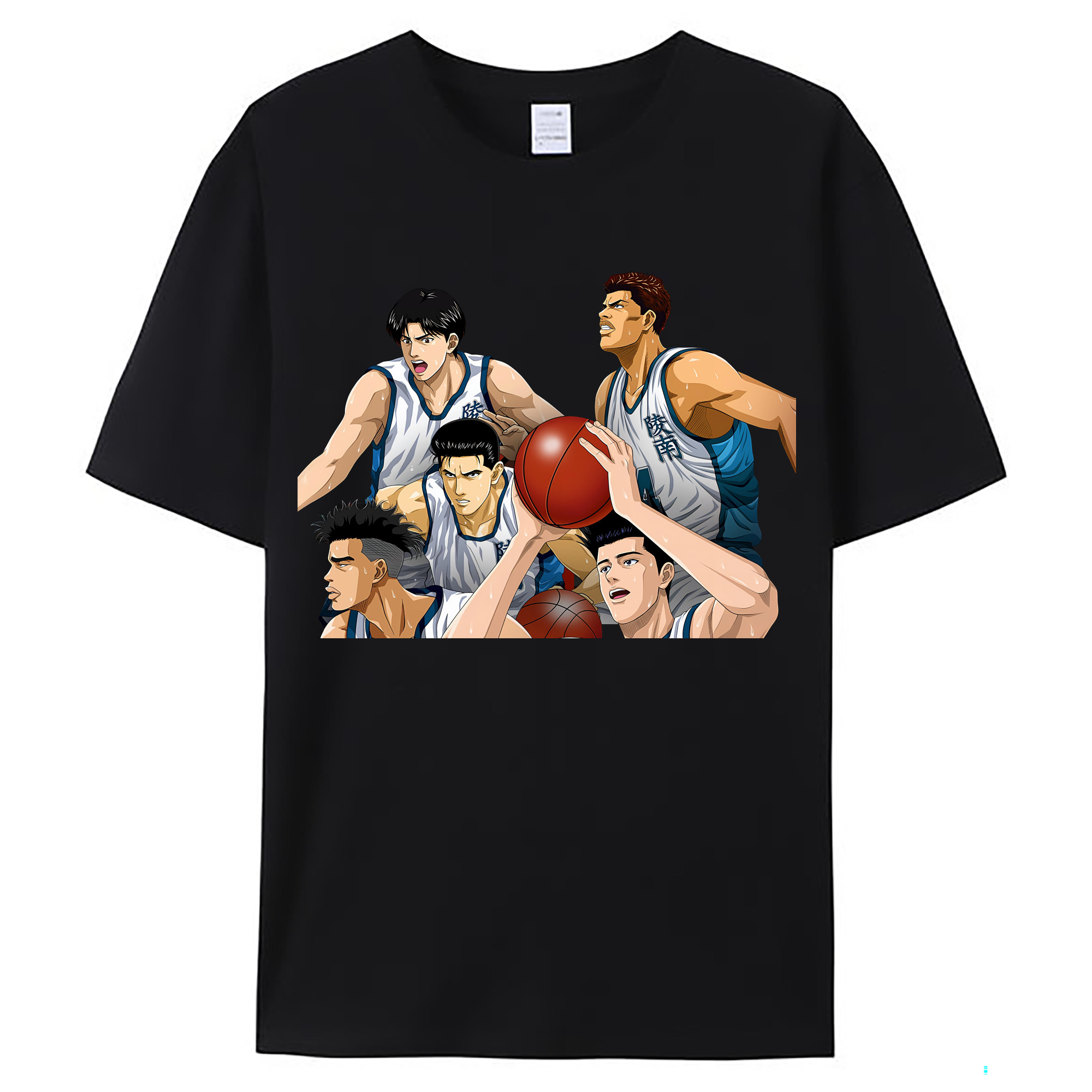 （画像用） SLAM DUNK／スラムダンク レディースカジュアルプリントTシャツ（綿100％）