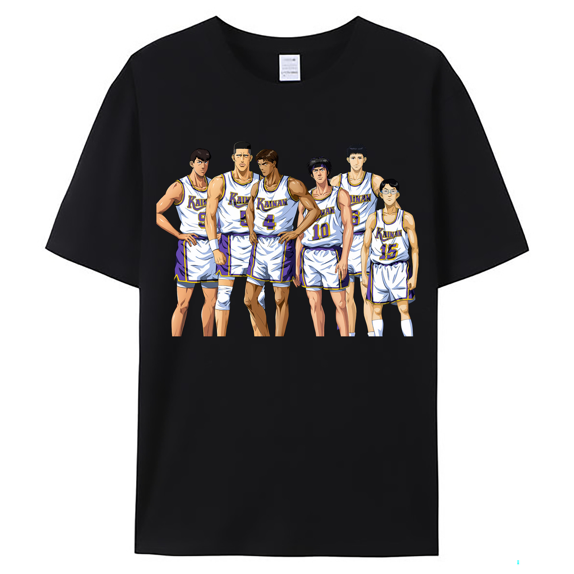 （画像用） SLAM DUNK／スラムダンク レディースカジュアルプリントTシャツ（綿100％）