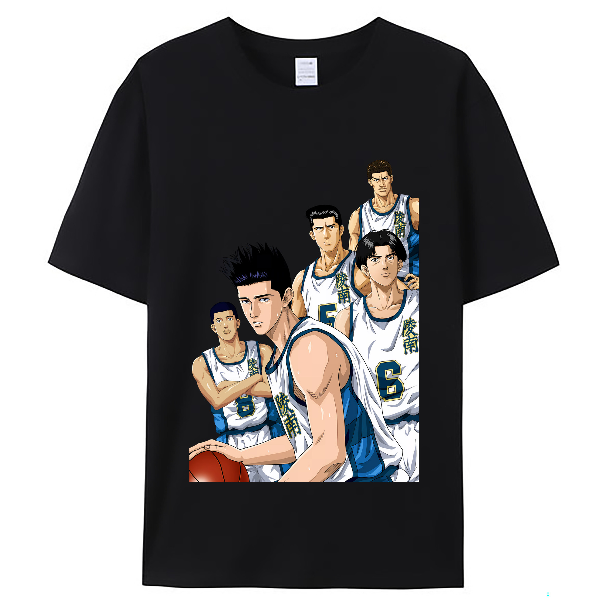 （画像用） SLAM DUNK／スラムダンク レディースカジュアルプリントTシャツ（綿100％）