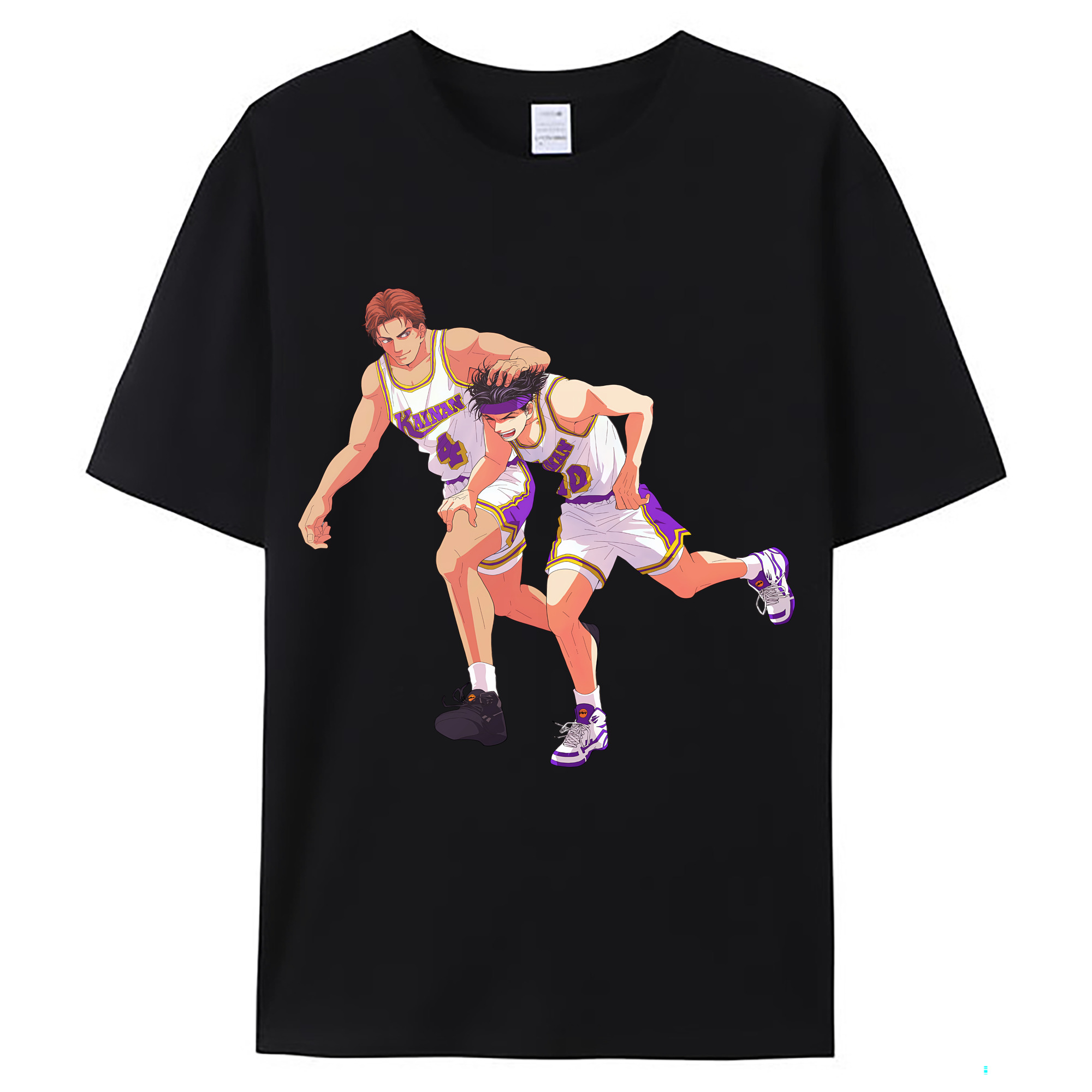 （画像用） SLAM DUNK／スラムダンク レディースカジュアルプリントTシャツ（綿100％）