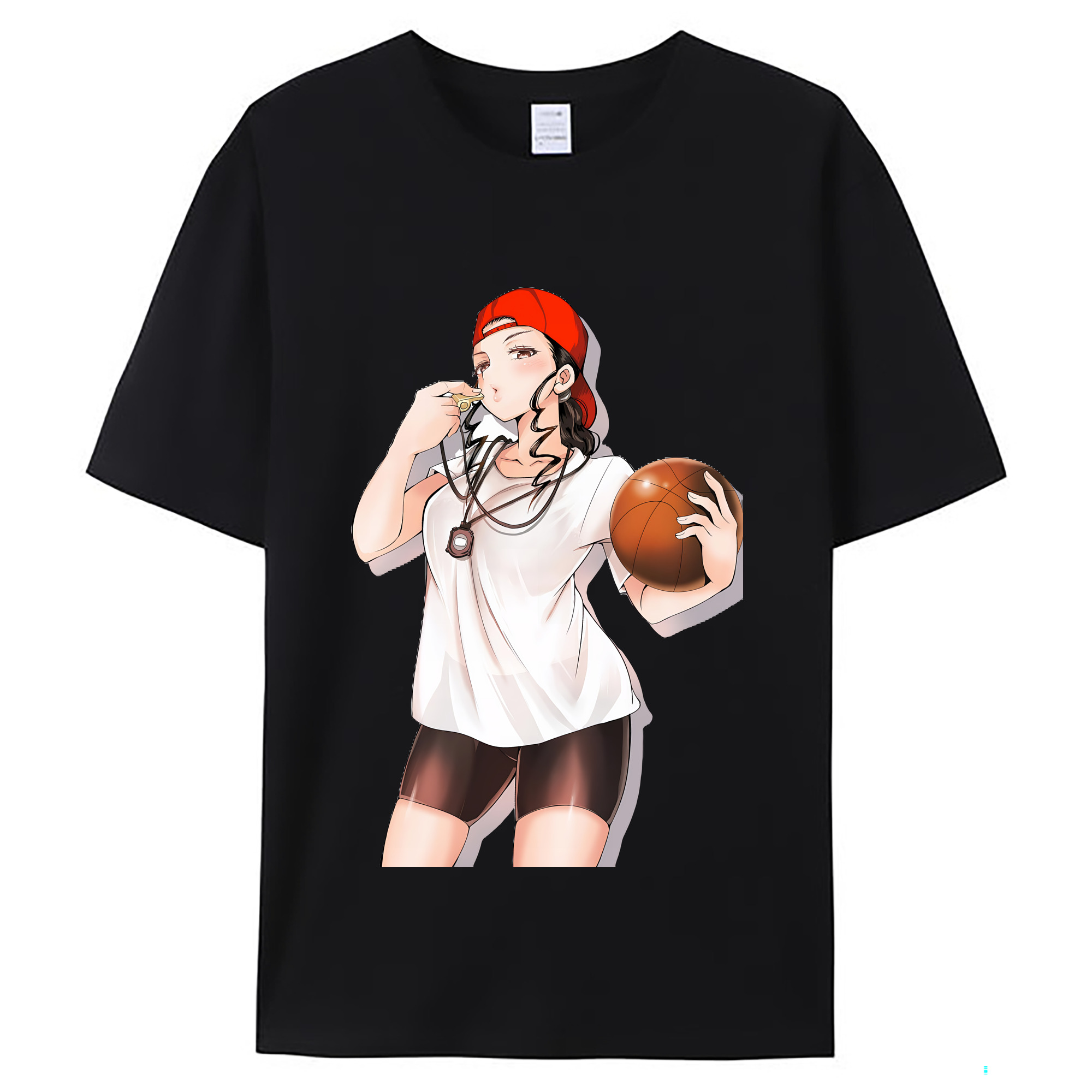 （画像用） SLAM DUNK／スラムダンク レディースカジュアルプリントTシャツ（綿100％）