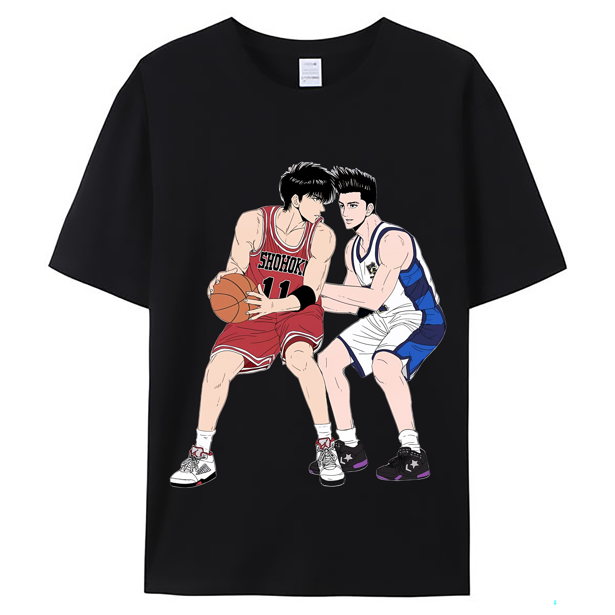 （画像用） SLAM DUNK／スラムダンク レディースカジュアルプリントTシャツ（綿100％）