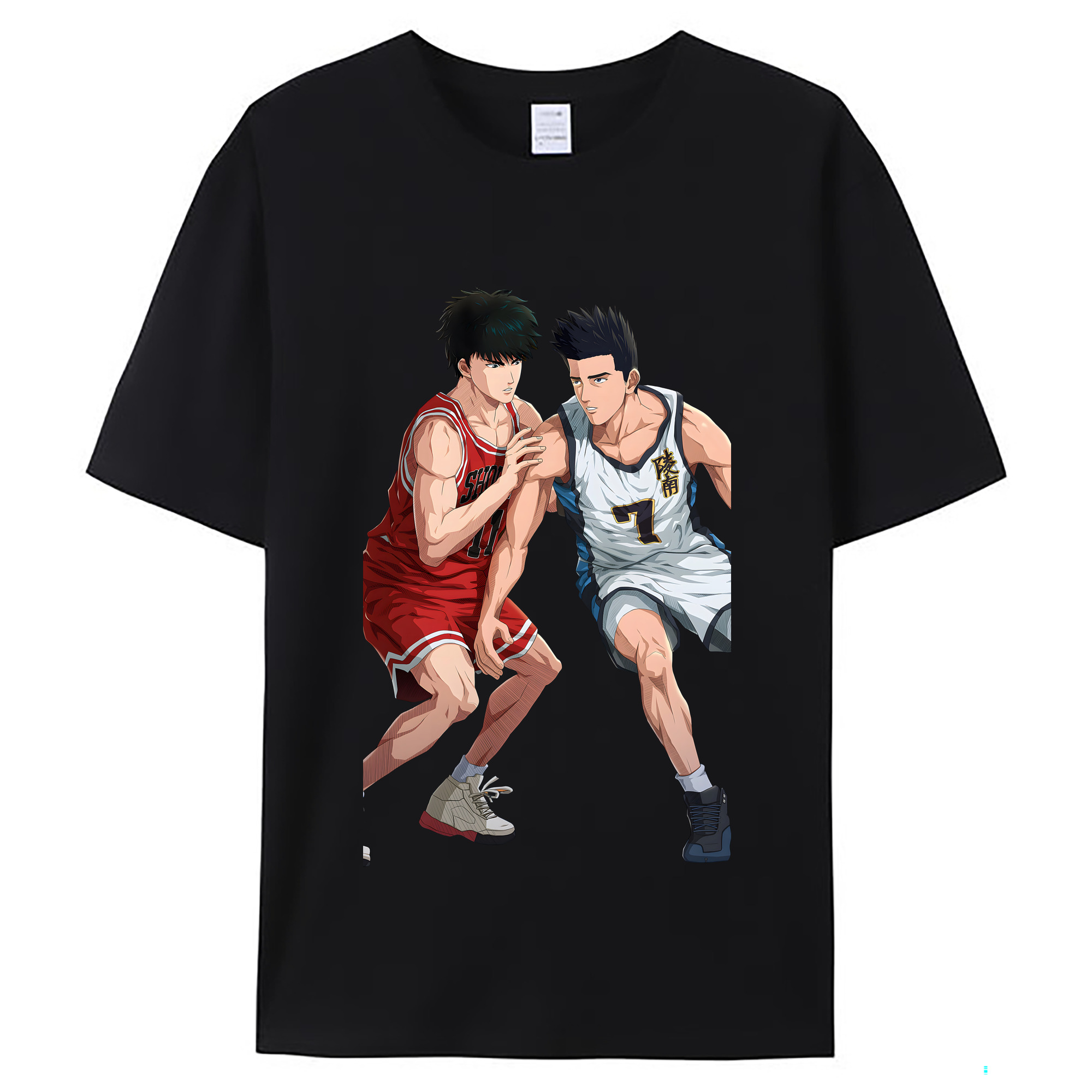（画像用） SLAM DUNK／スラムダンク レディースカジュアルプリントTシャツ（綿100％）